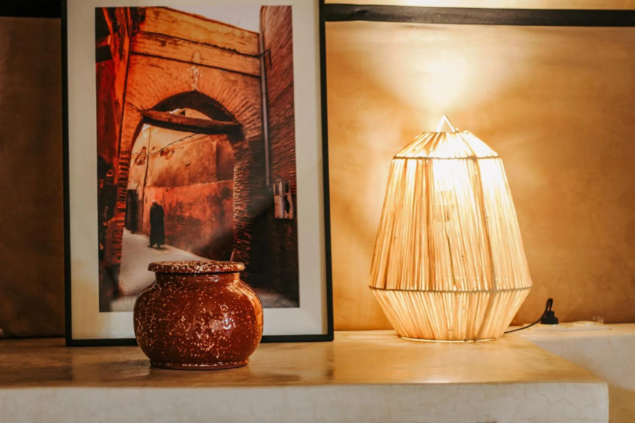 Decorative detail in Hotel & Spa La Ferme El Dar