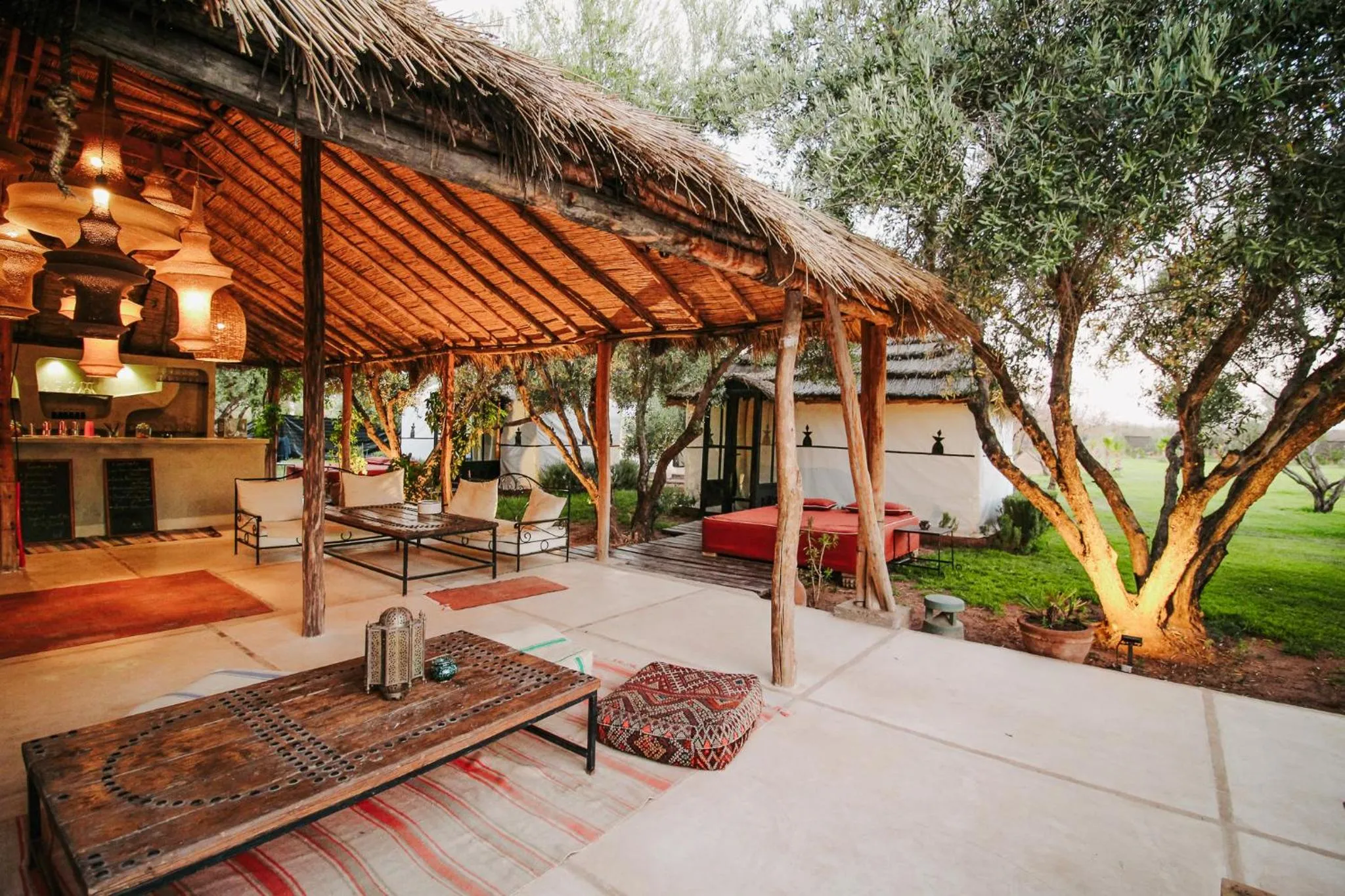 Lounge or bar in Hotel & Spa La Ferme El Dar