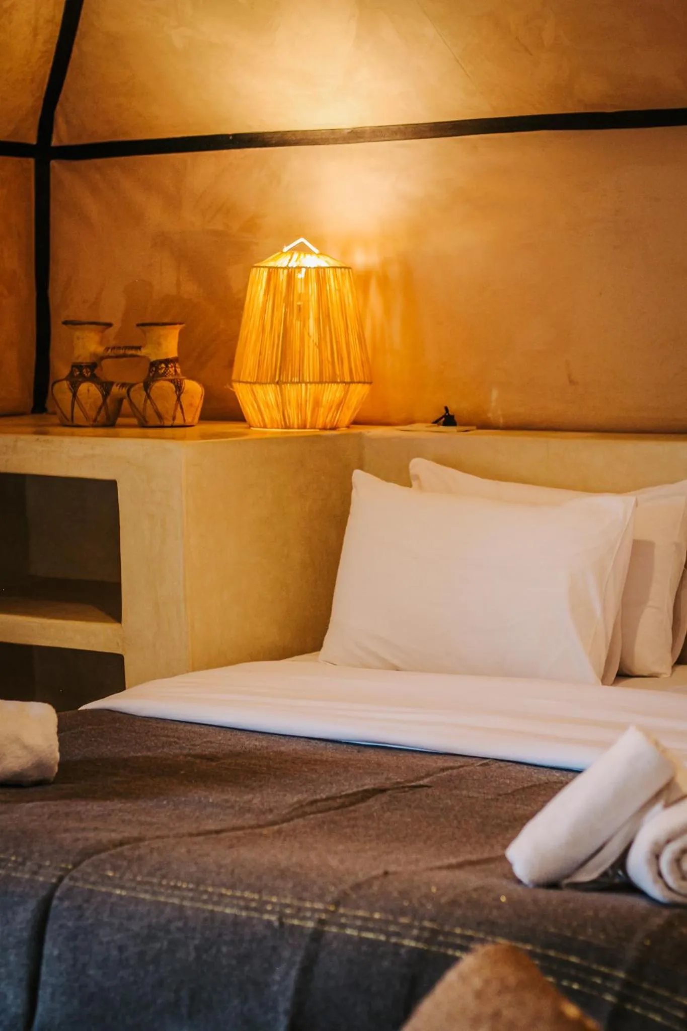 Decorative detail, Bed in Hotel & Spa La Ferme El Dar