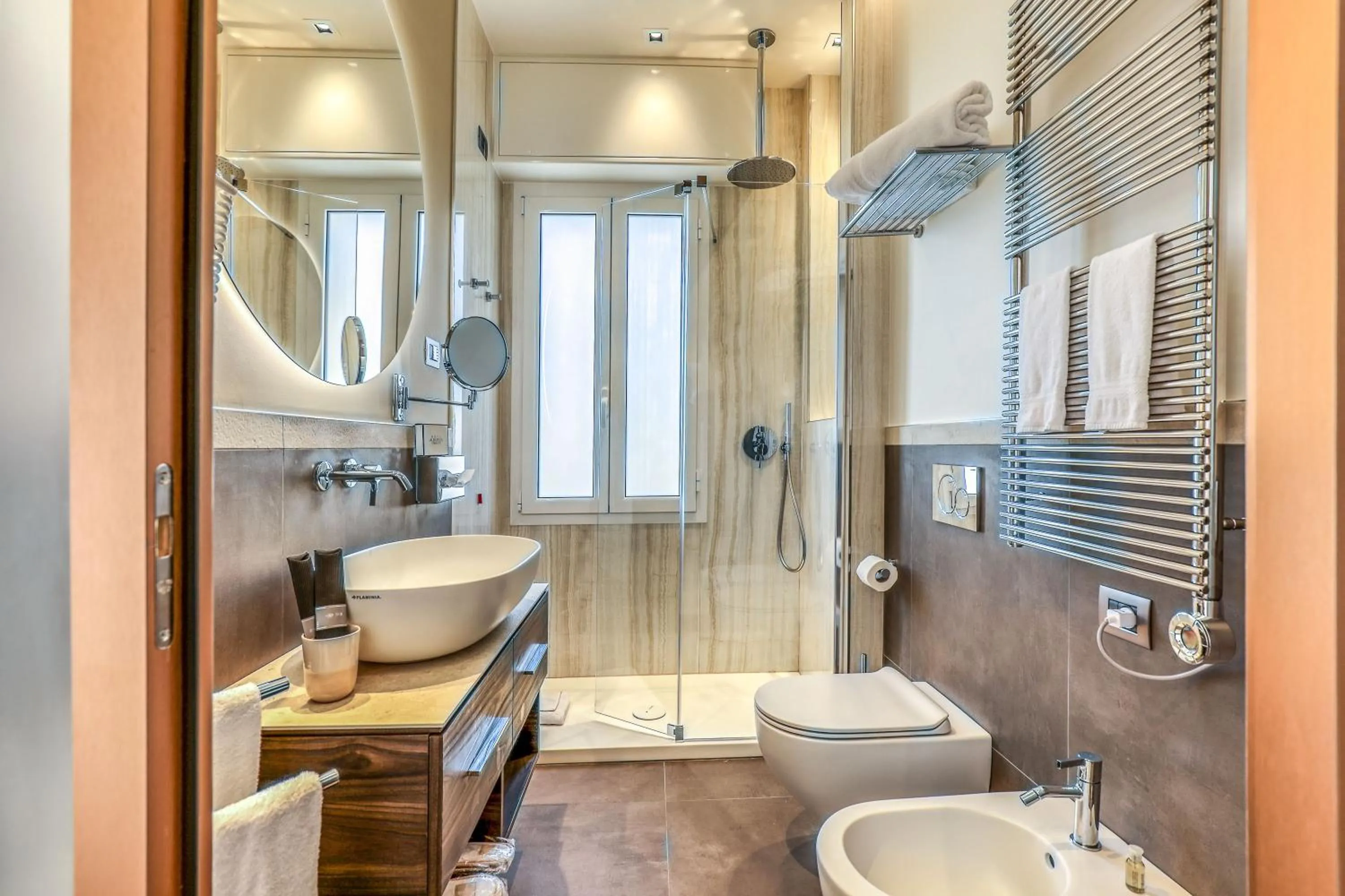 Bathroom in Hotel Albatros Varigotti