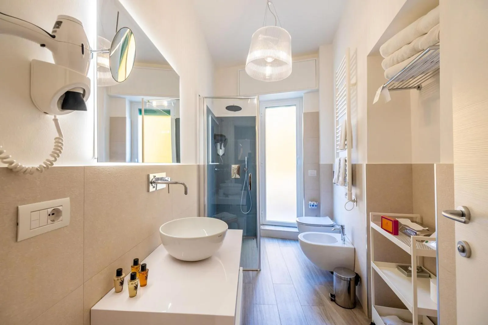 Bathroom in Hotel Albatros Varigotti