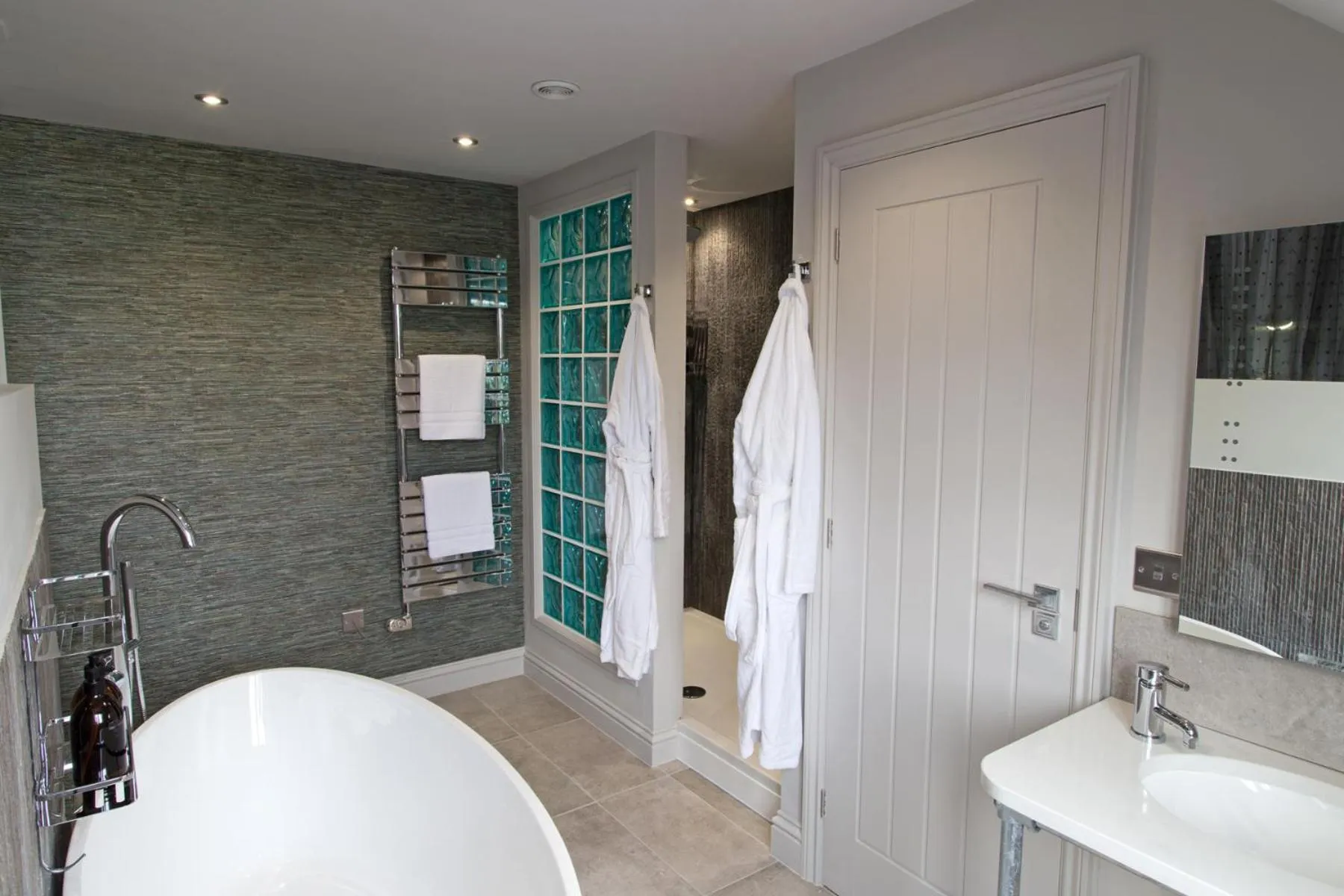 Bathroom in No33 THORNHAM BOUTIQUE SUITES