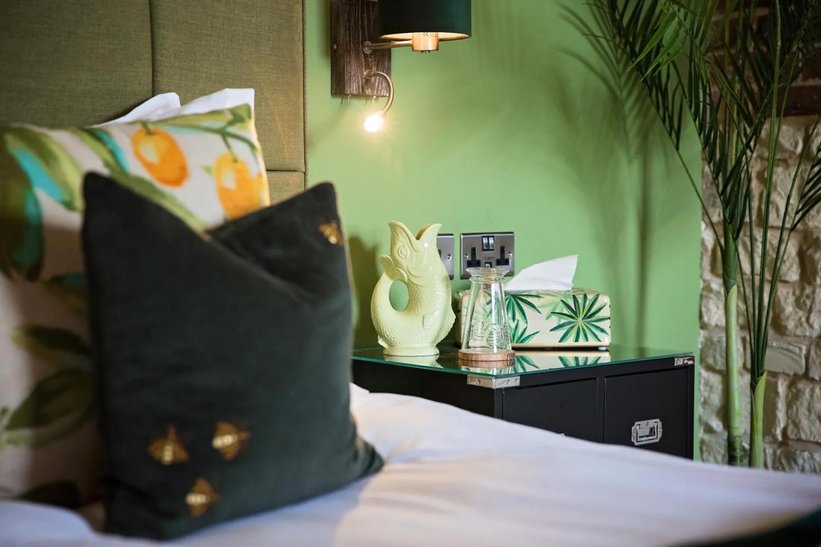 Bed in No33 THORNHAM BOUTIQUE SUITES