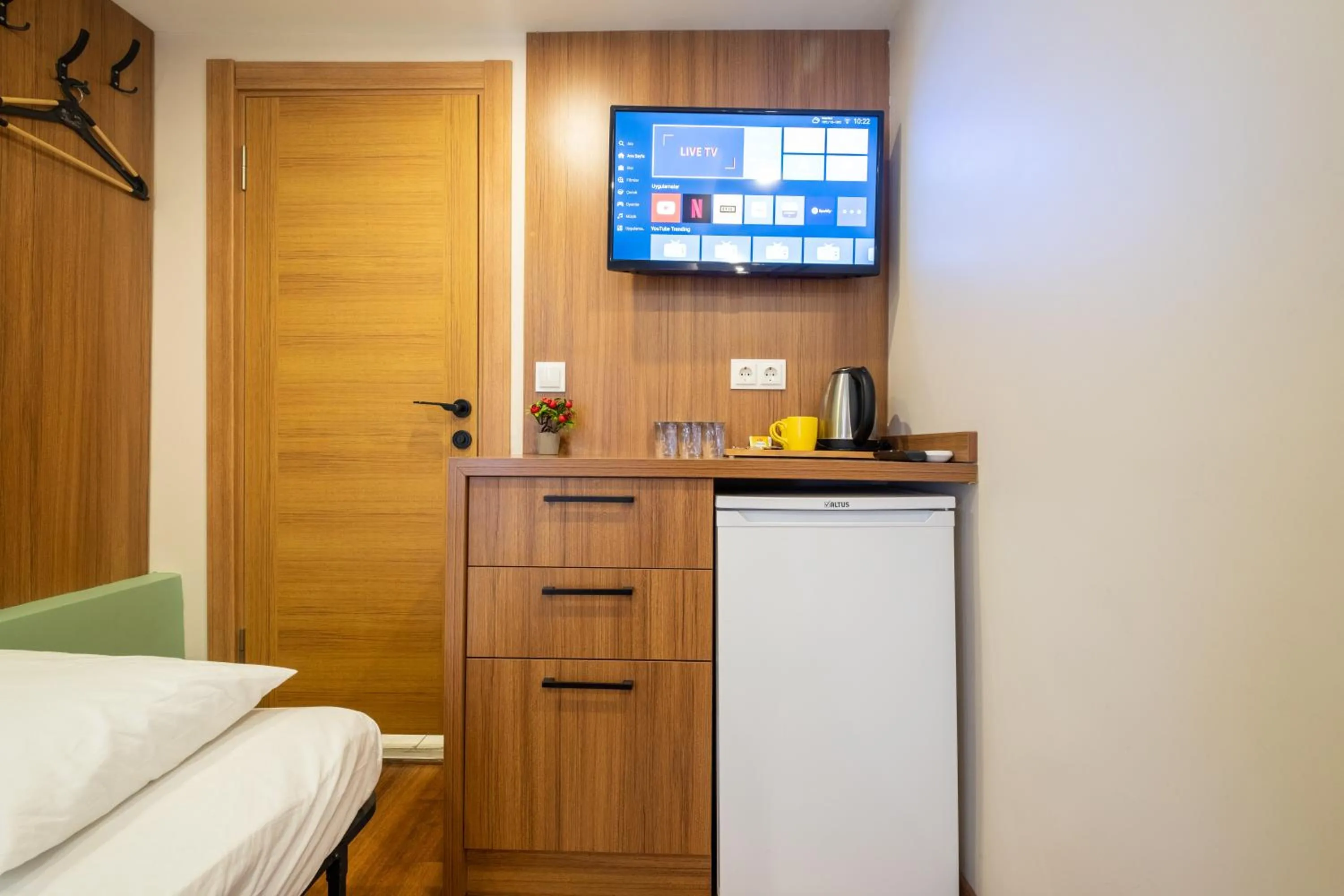 TV and multimedia, Bed in İstanbulites Hotel