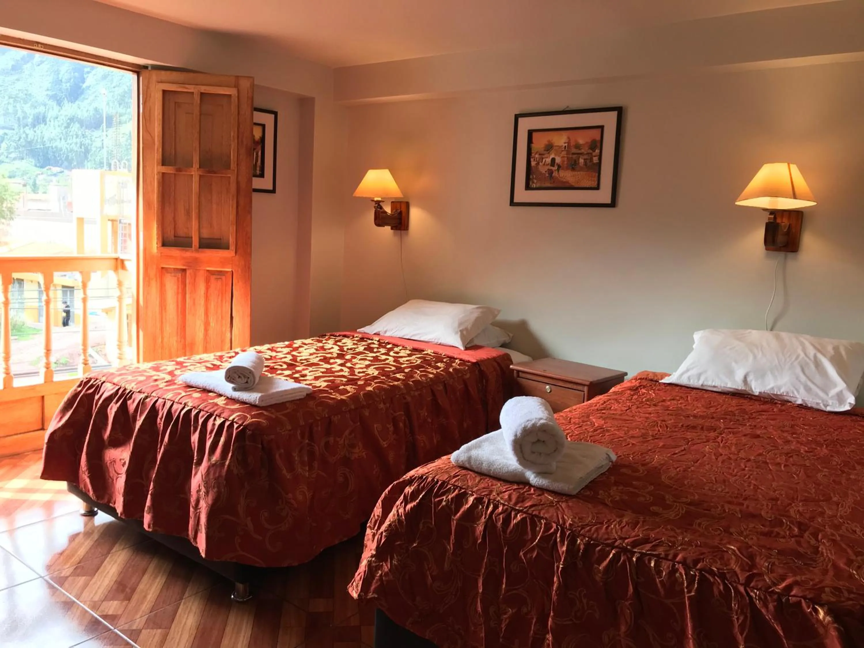 Bed in Nafis Casona Apu Linli Pisac
