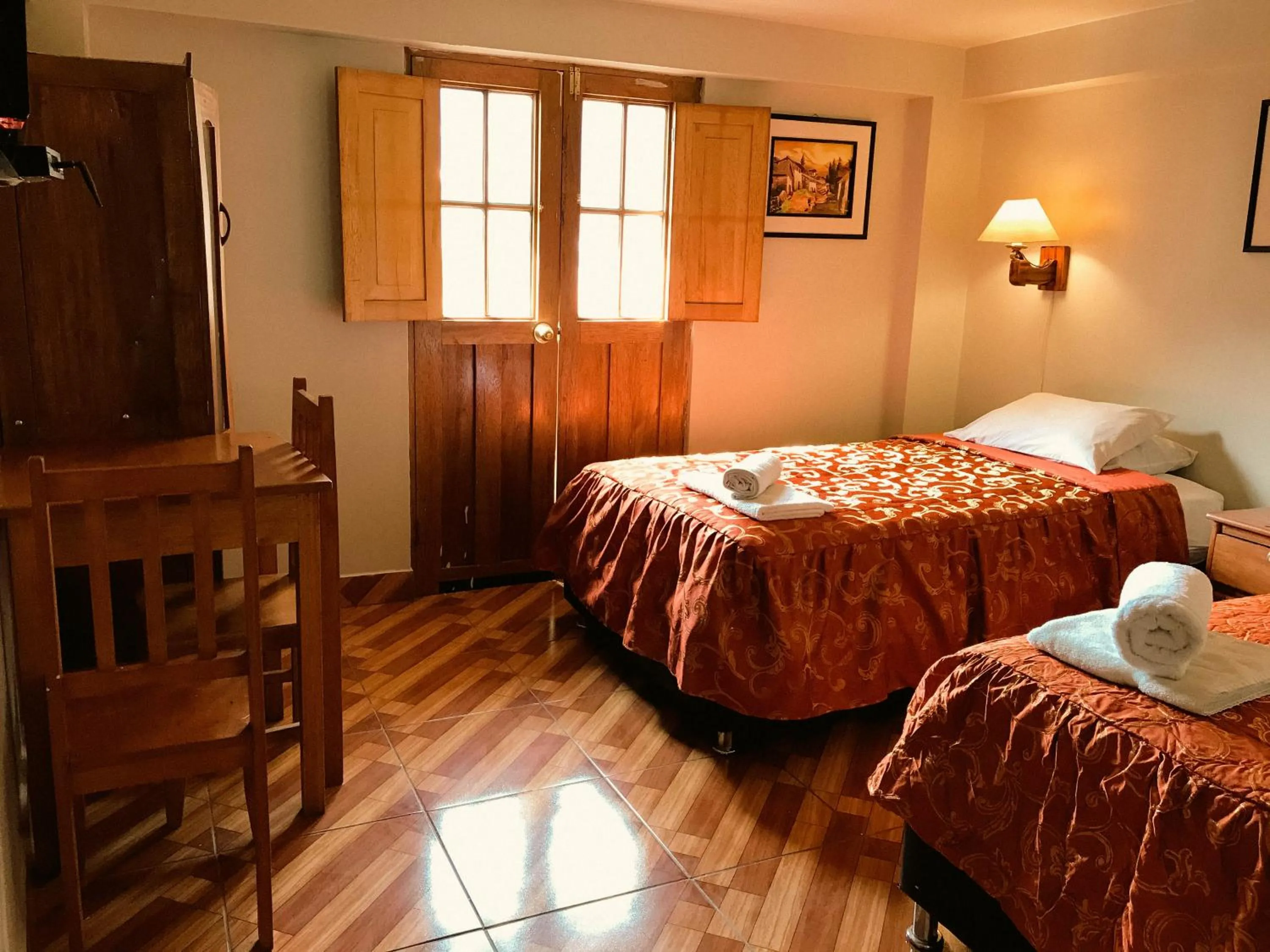 Photo of the whole room, Bed in Nafis Casona Apu Linli Pisac