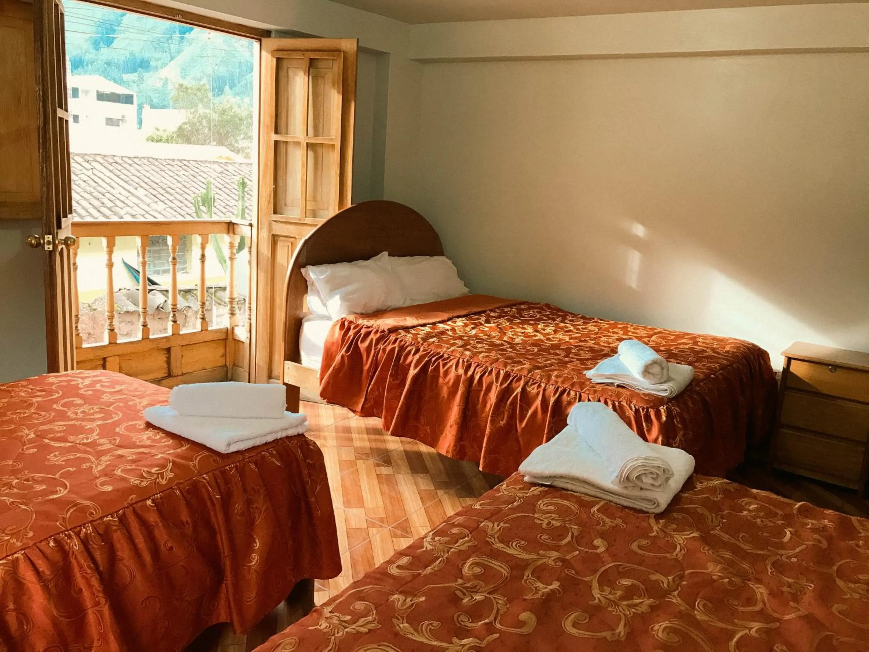 Bed in Nafis Casona Apu Linli Pisac