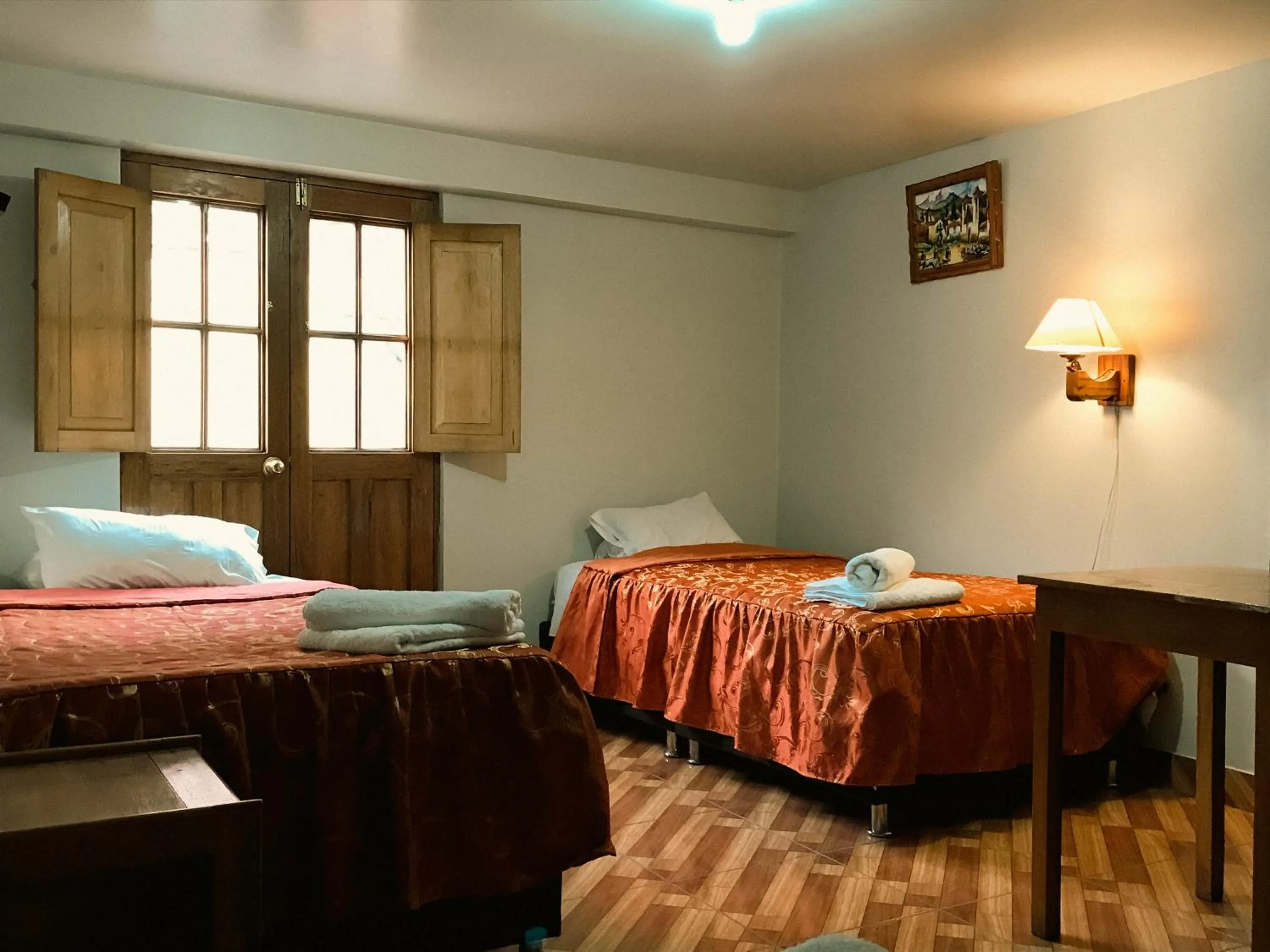 Bed in Nafis Casona Apu Linli Pisac