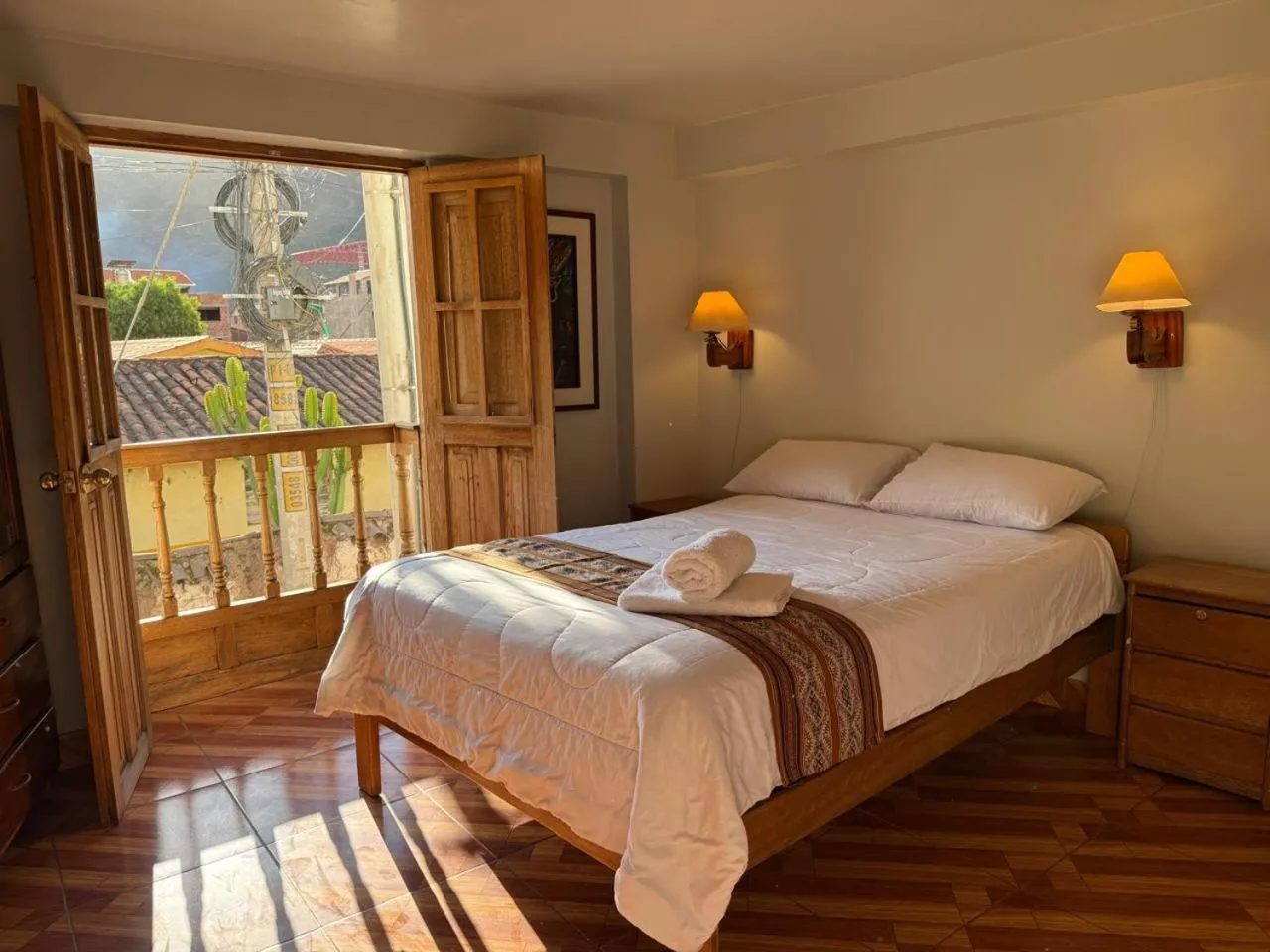 Bed in Nafis Casona Apu Linli Pisac