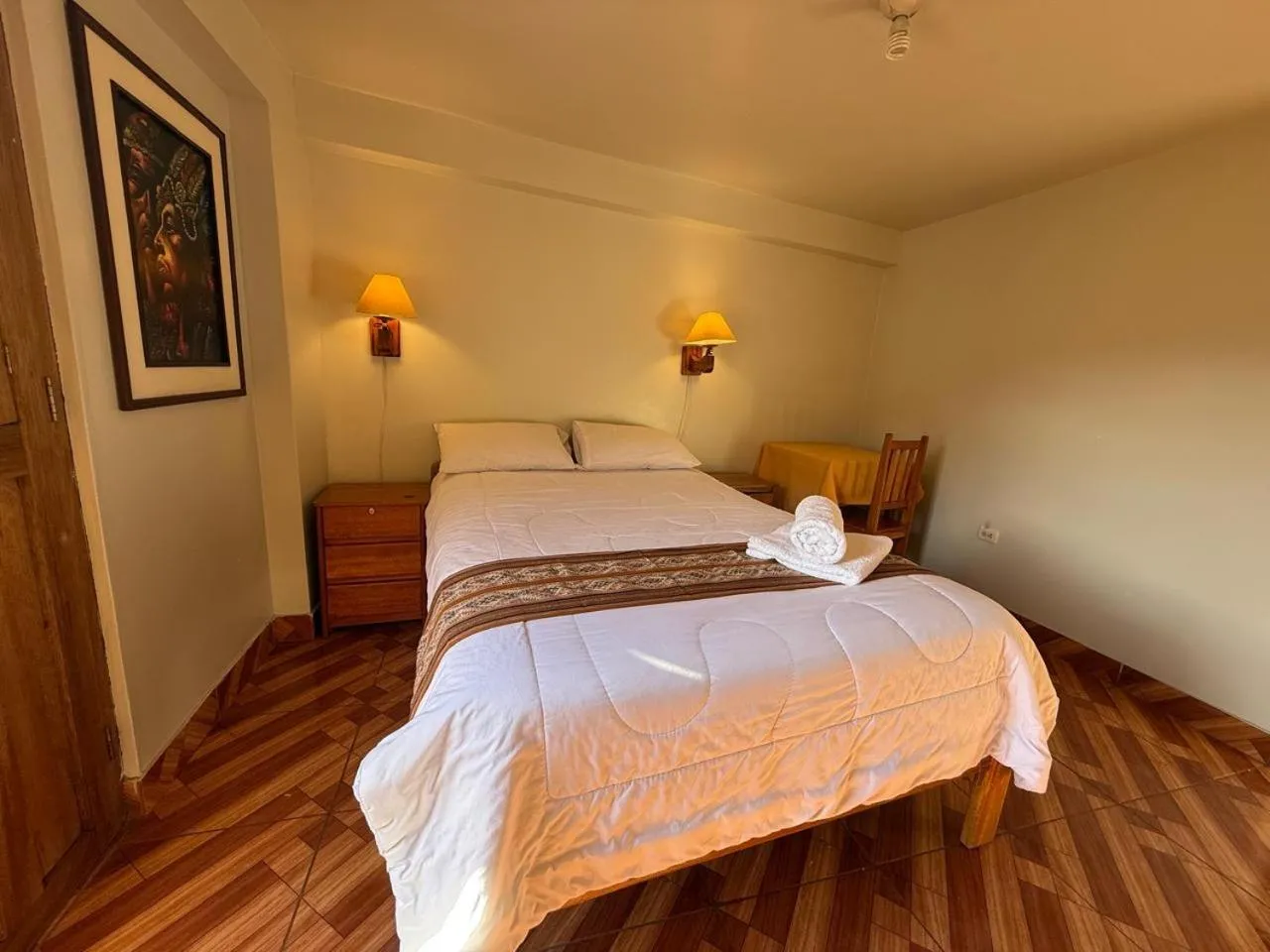 Bed in Nafis Casona Apu Linli Pisac