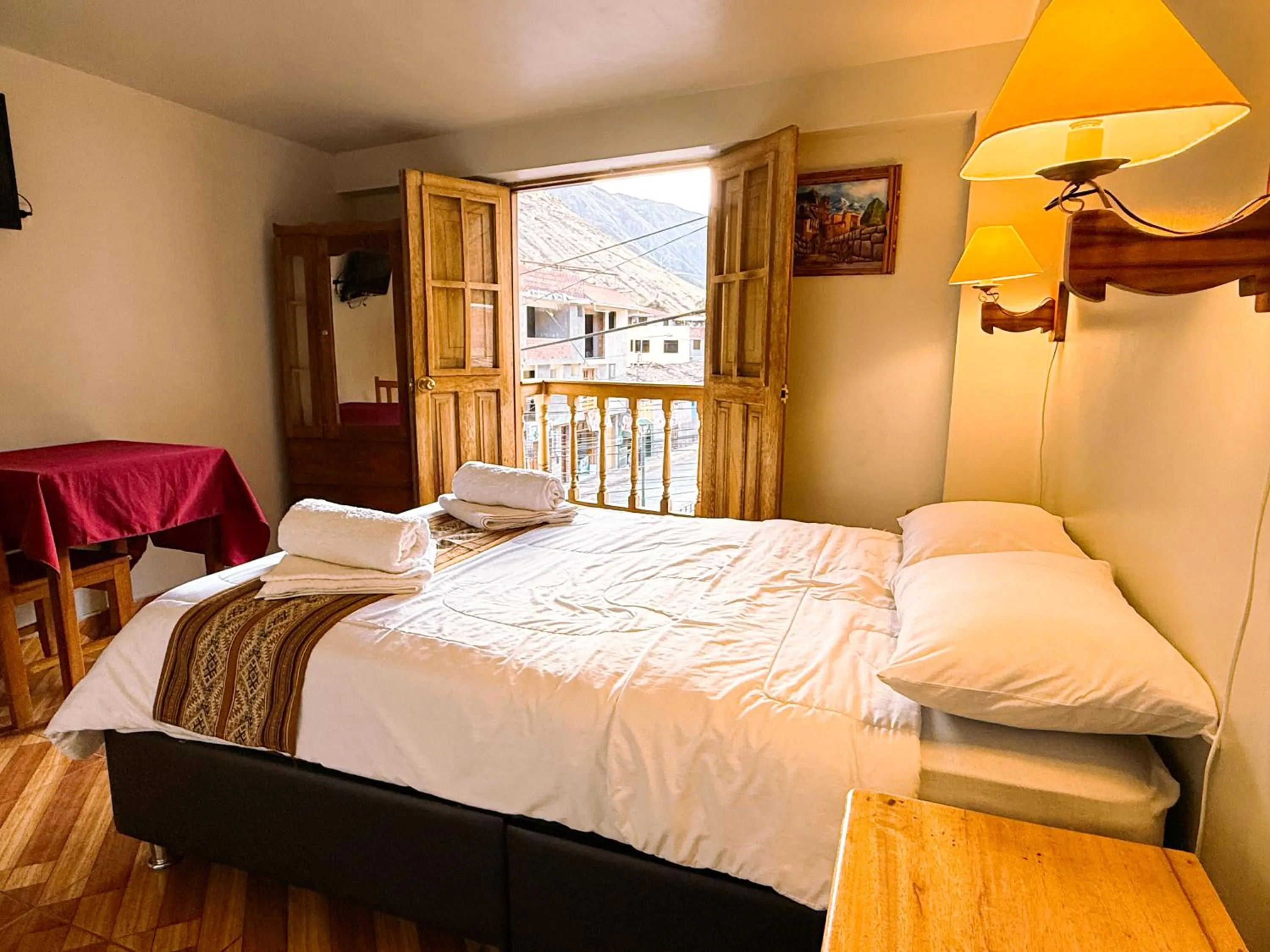 Bed in Nafis Casona Apu Linli Pisac