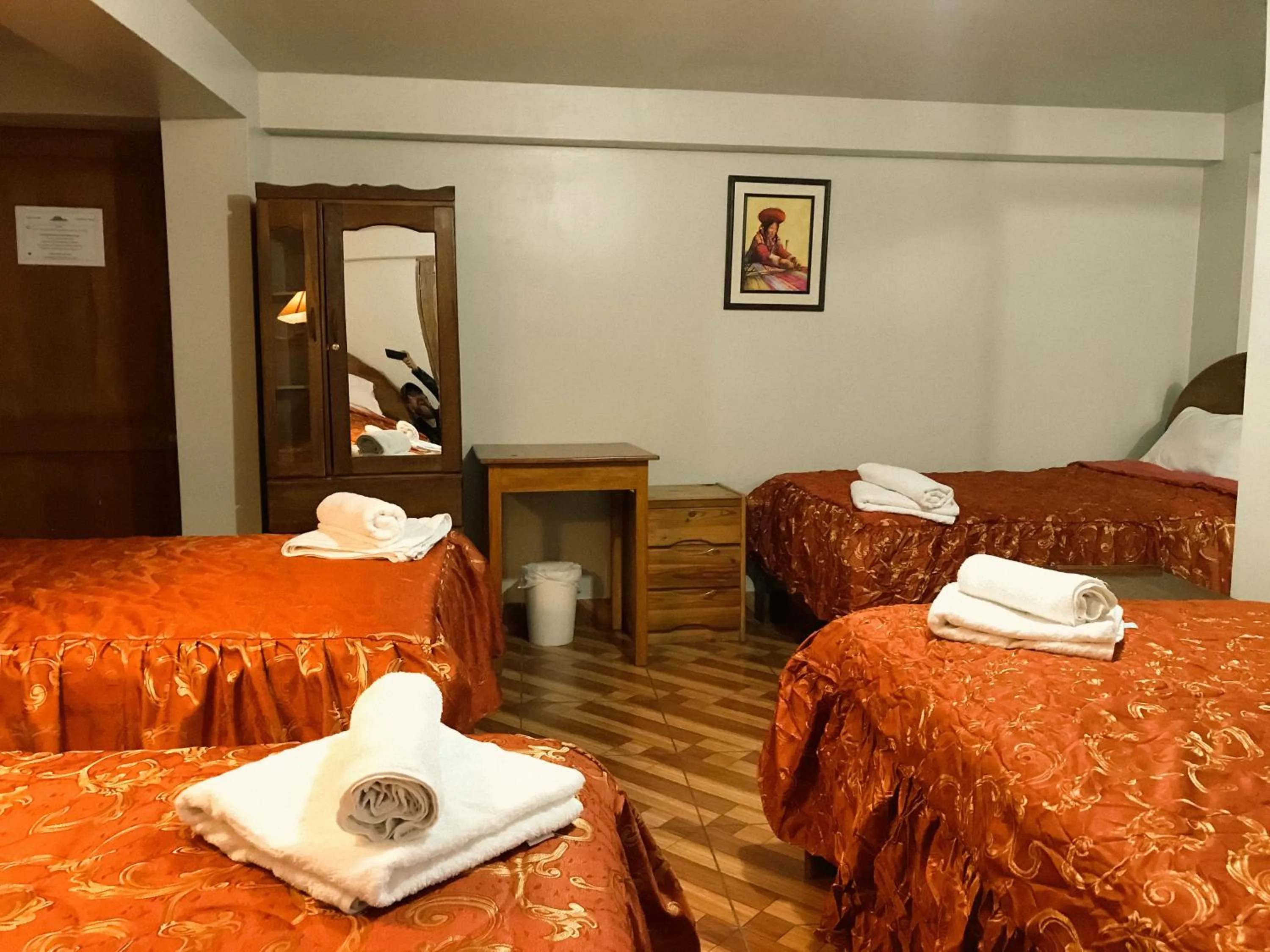 Bed in Nafis Casona Apu Linli Pisac