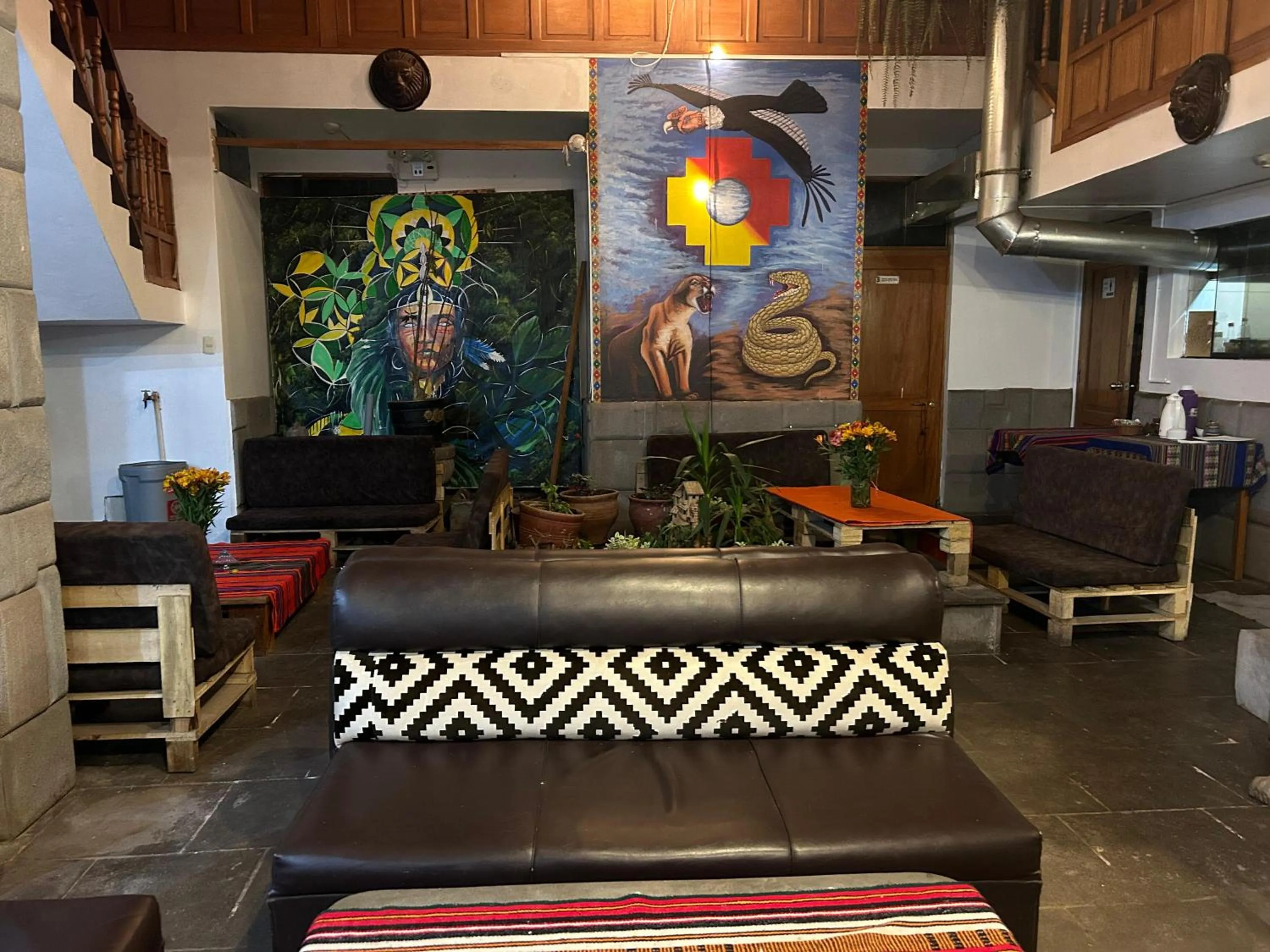 Living room in Nafis Casona Apu Linli Pisac