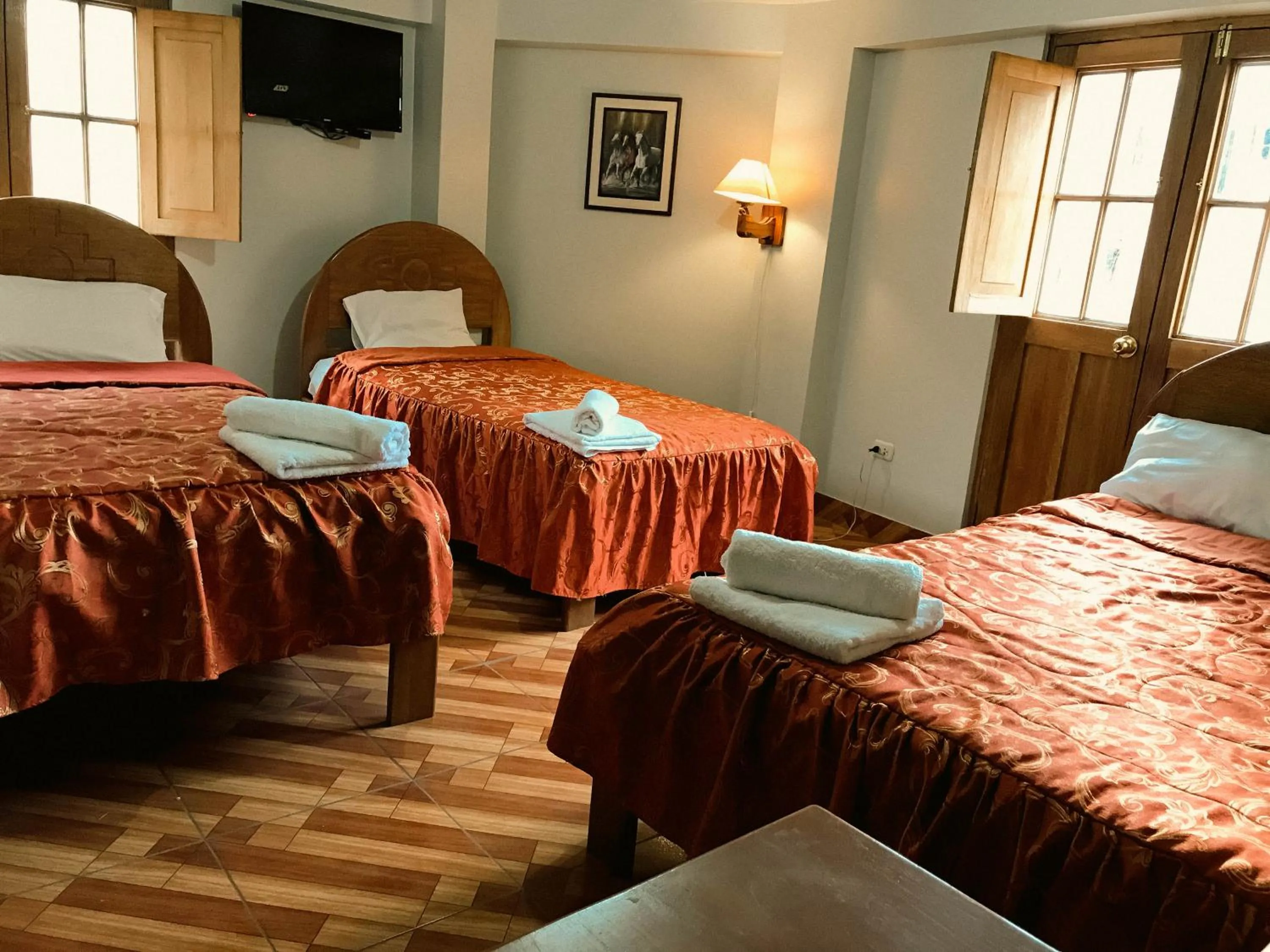 Bed in Nafis Casona Apu Linli Pisac