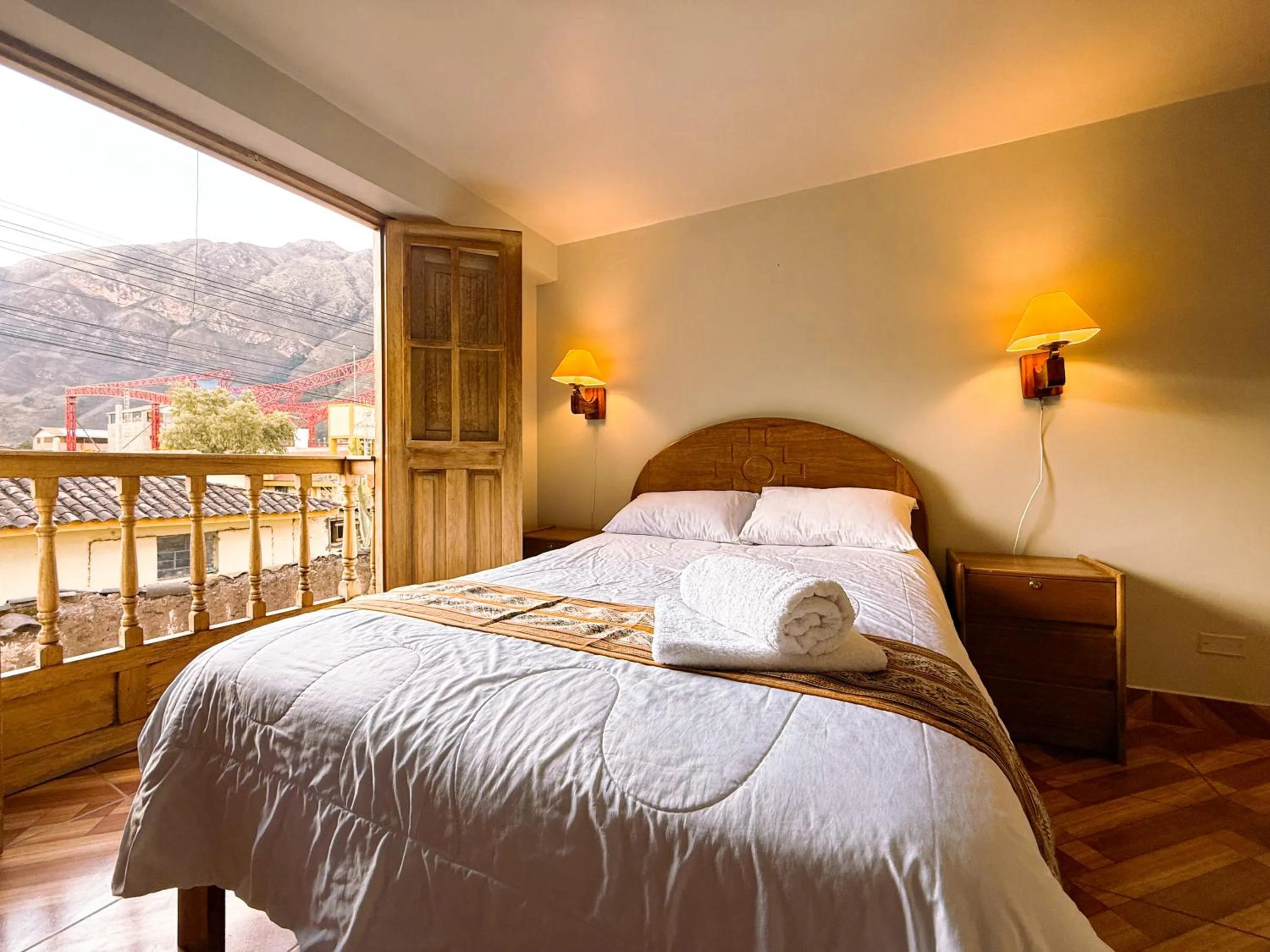 Bed in Nafis Casona Apu Linli Pisac