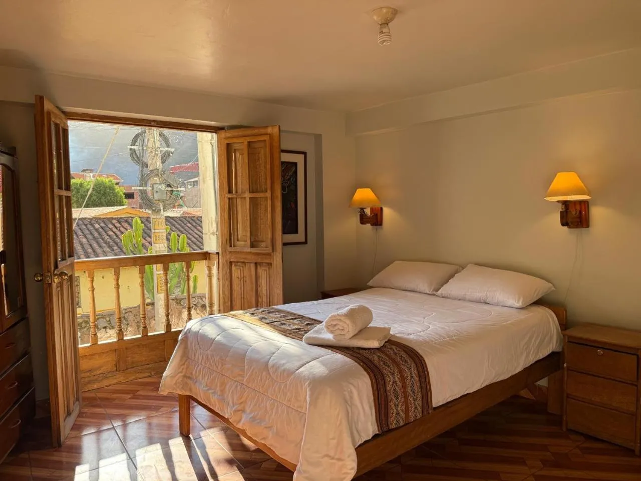 Bed in Nafis Casona Apu Linli Pisac