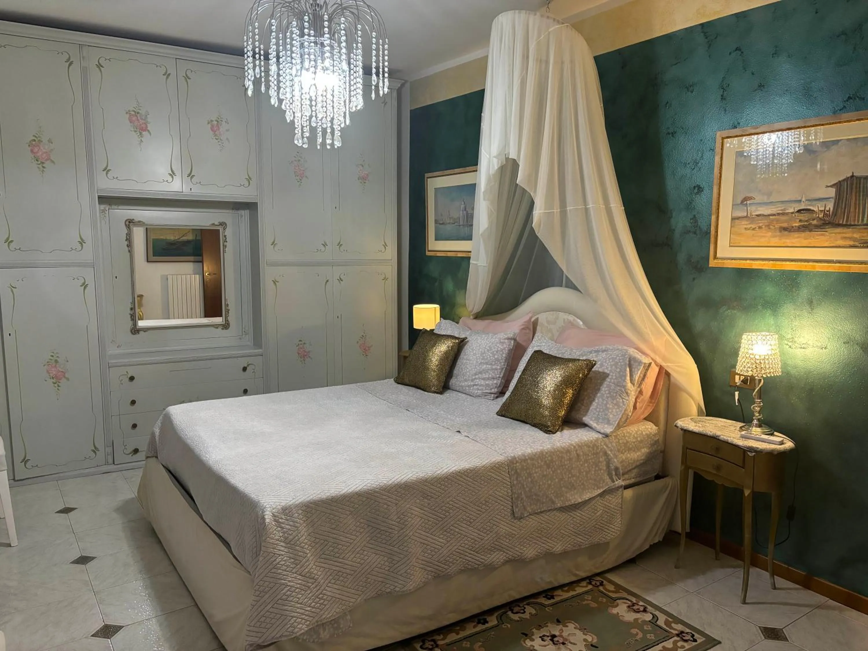 Bedroom in La Ca' del Masenzi Massenzio's house