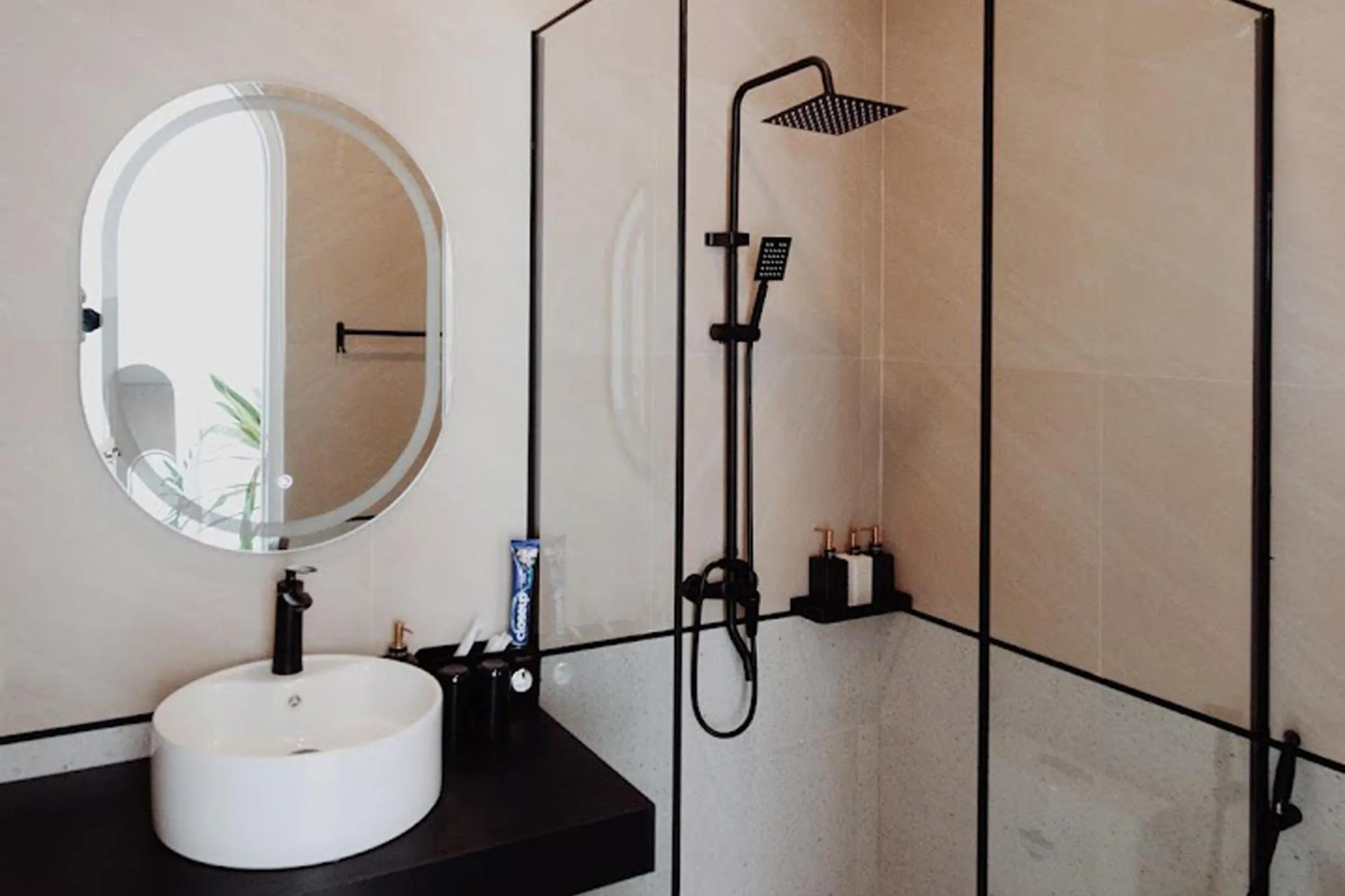 Shower in La Paix Dalat