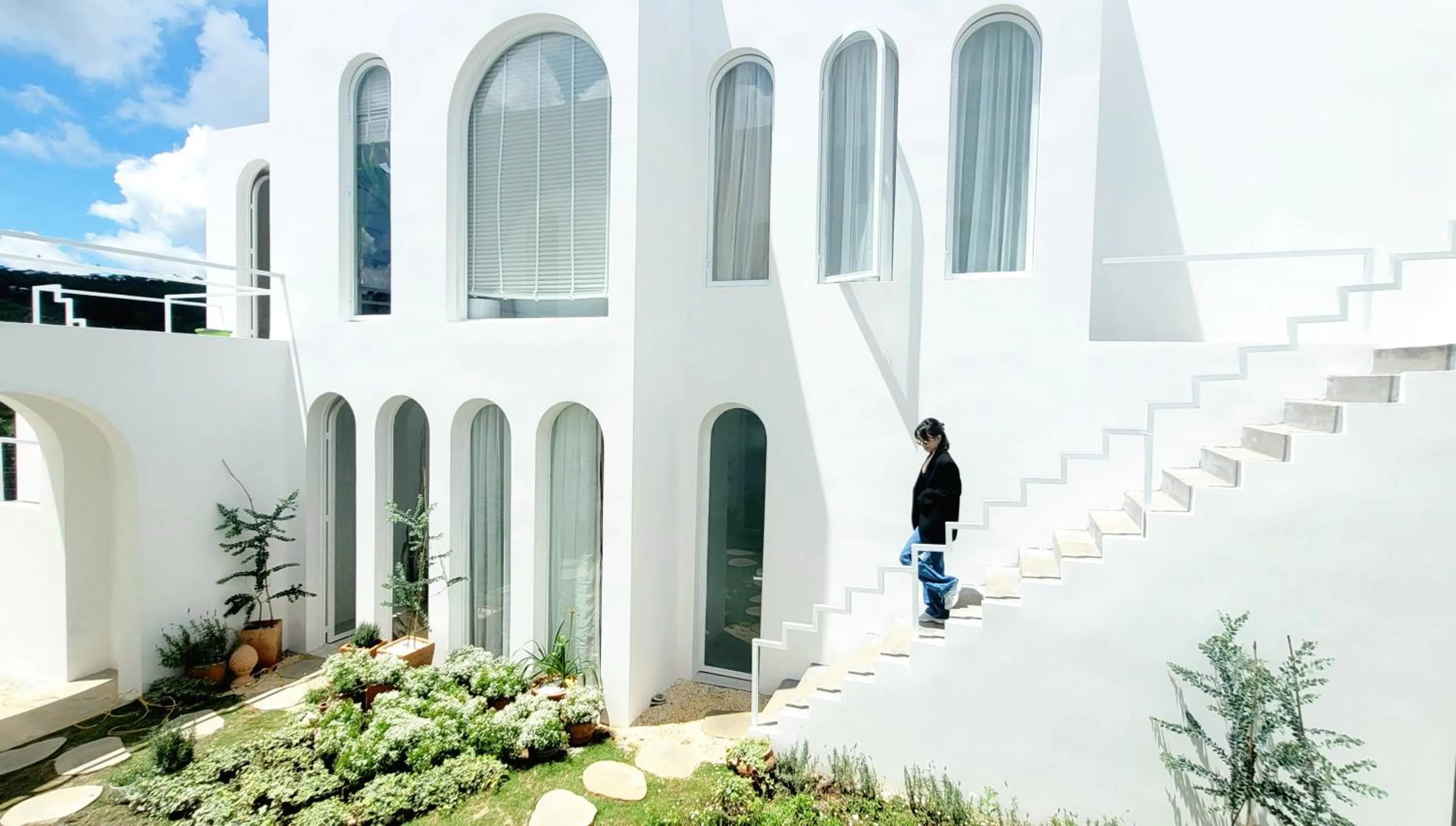 Garden in La Paix Dalat