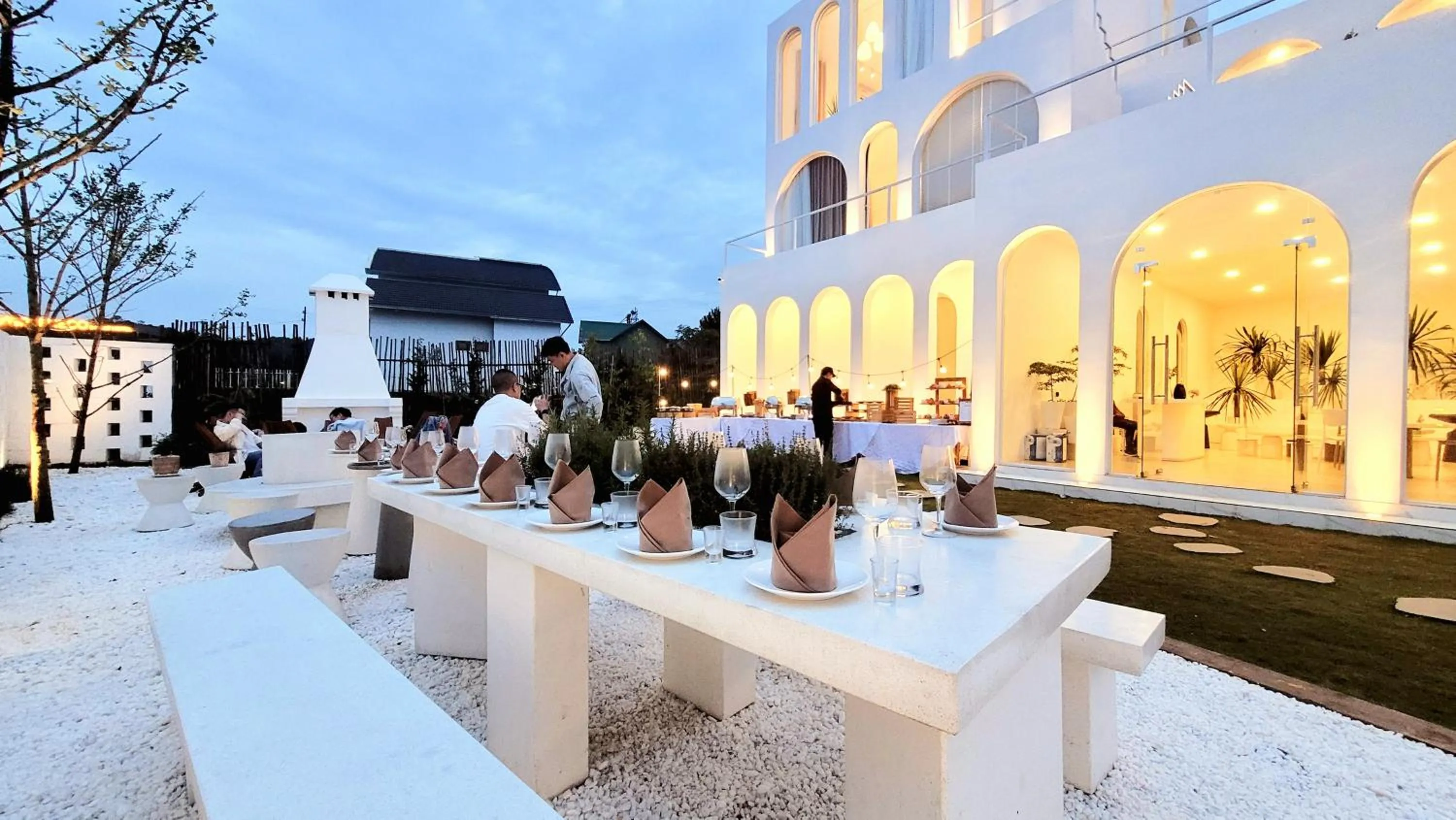 Garden in La Paix Dalat