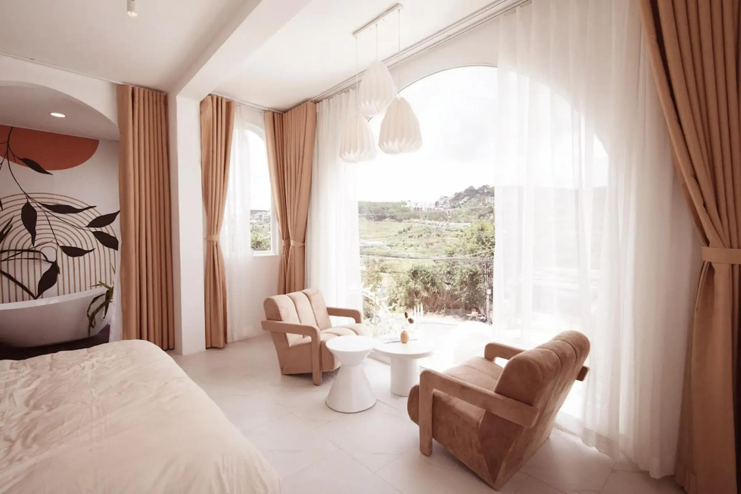 Photo of the whole room in La Paix Dalat Photo of the whole room in La Paix Dalat