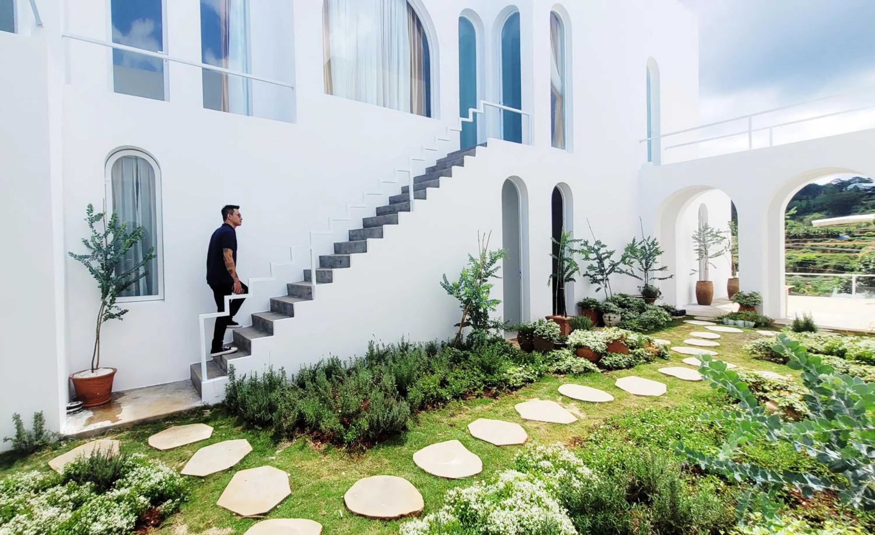 Garden in La Paix Dalat