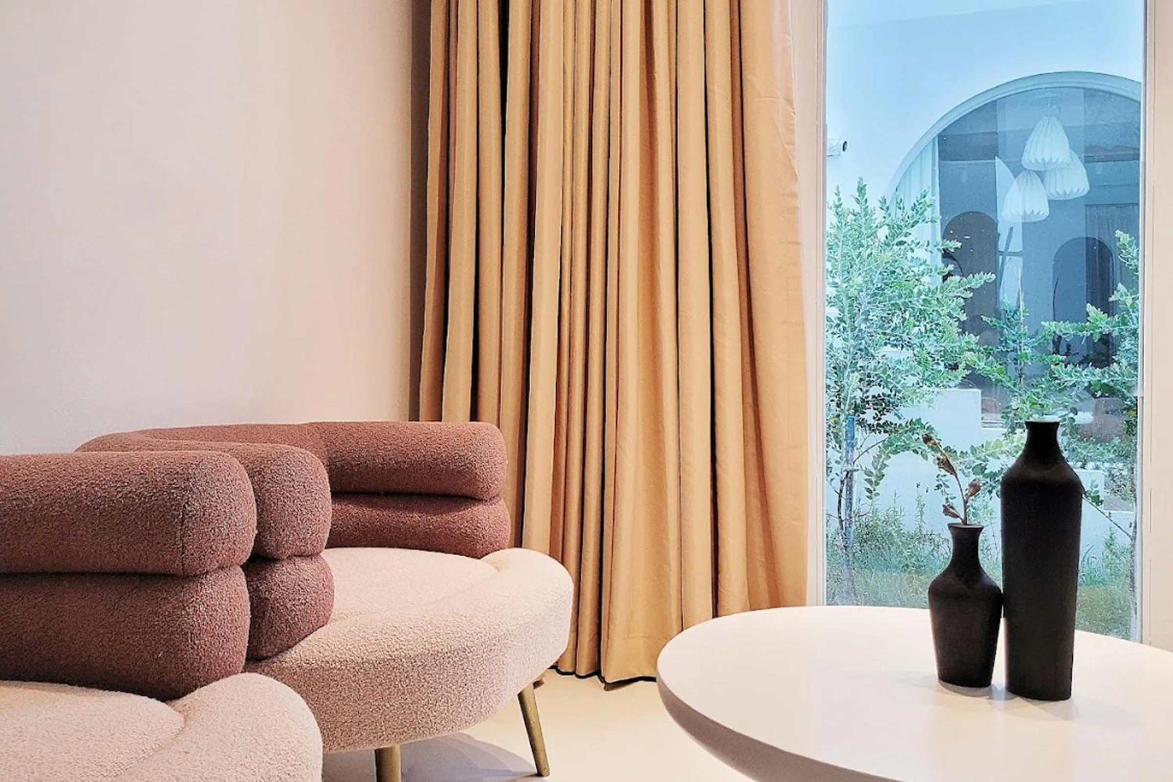 Seating area in La Paix Dalat