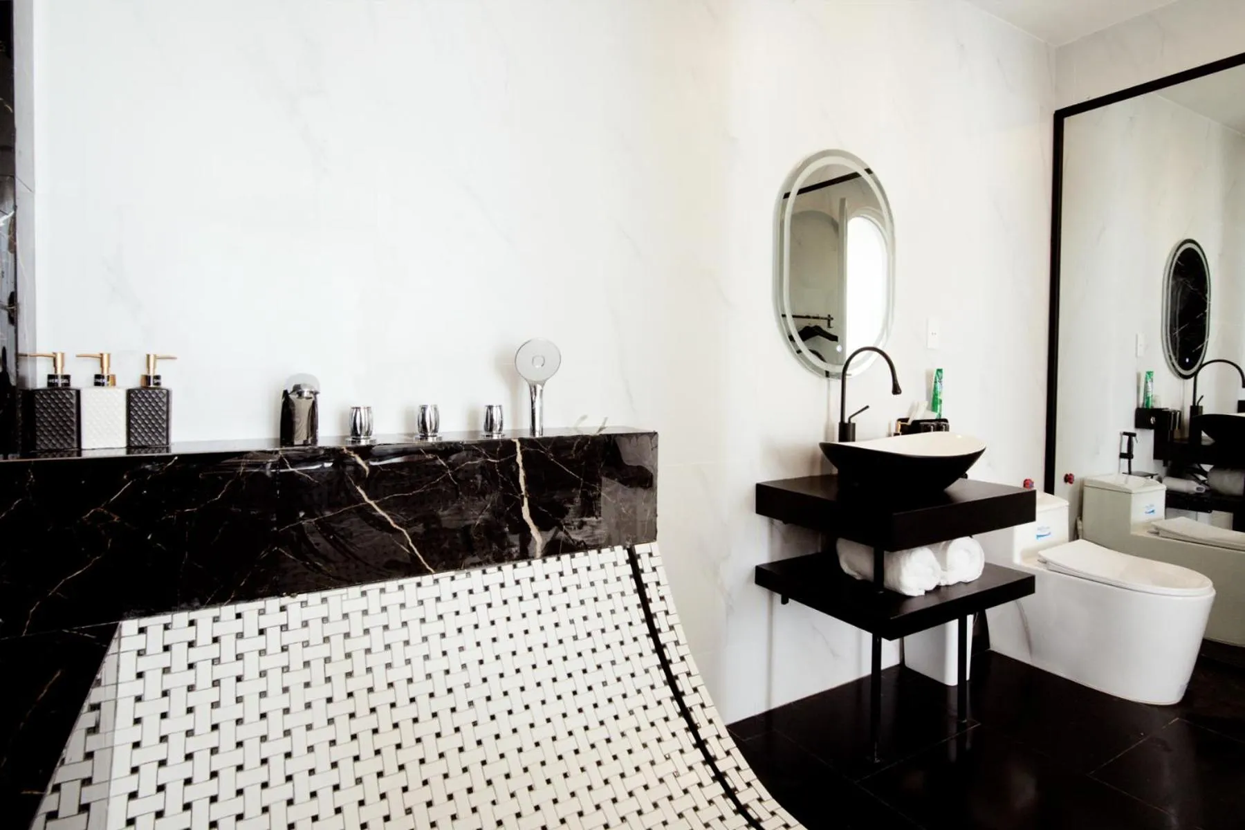 Shower in La Paix Dalat