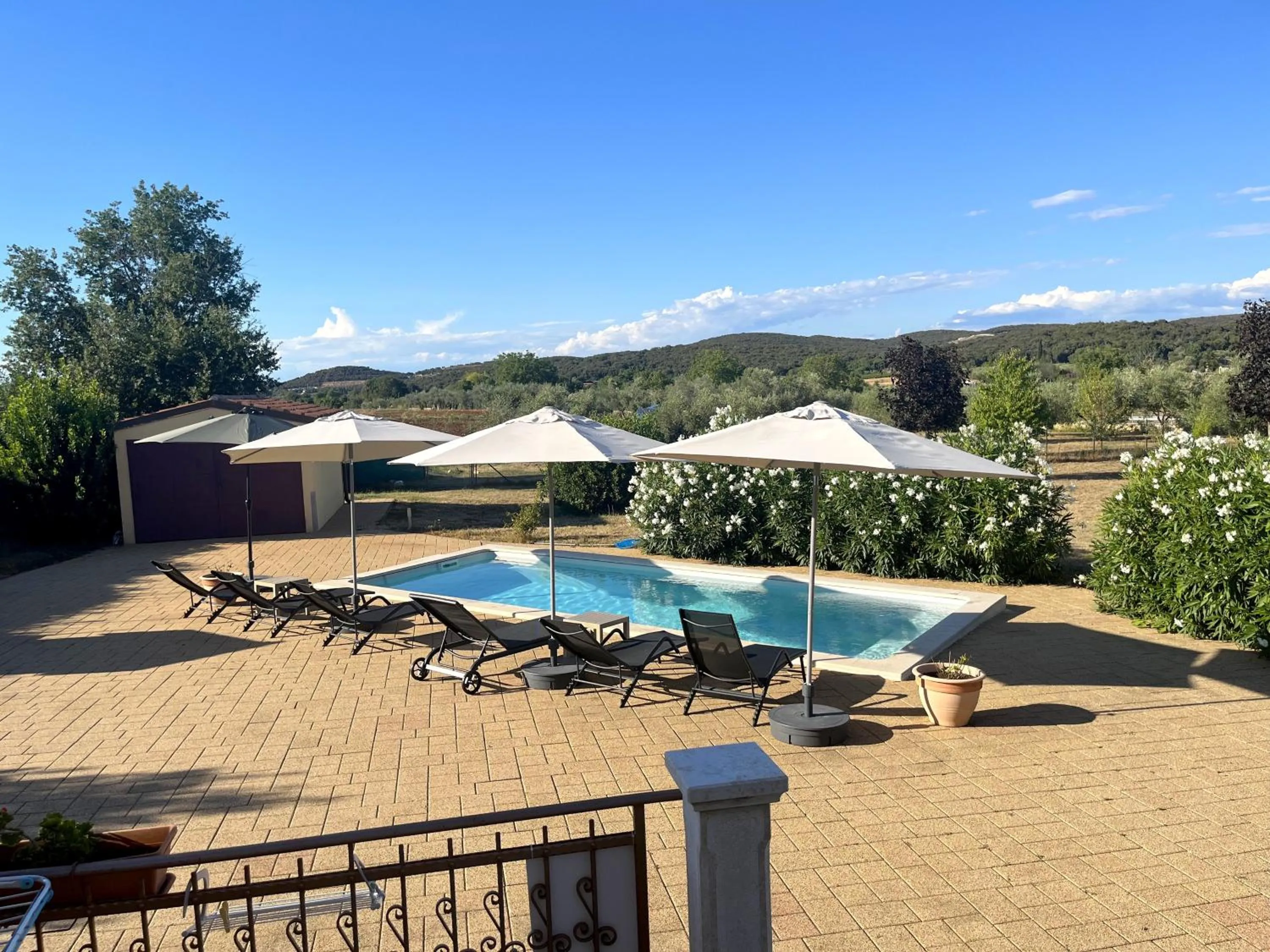 Pool view in Holiday Home Valmoneda