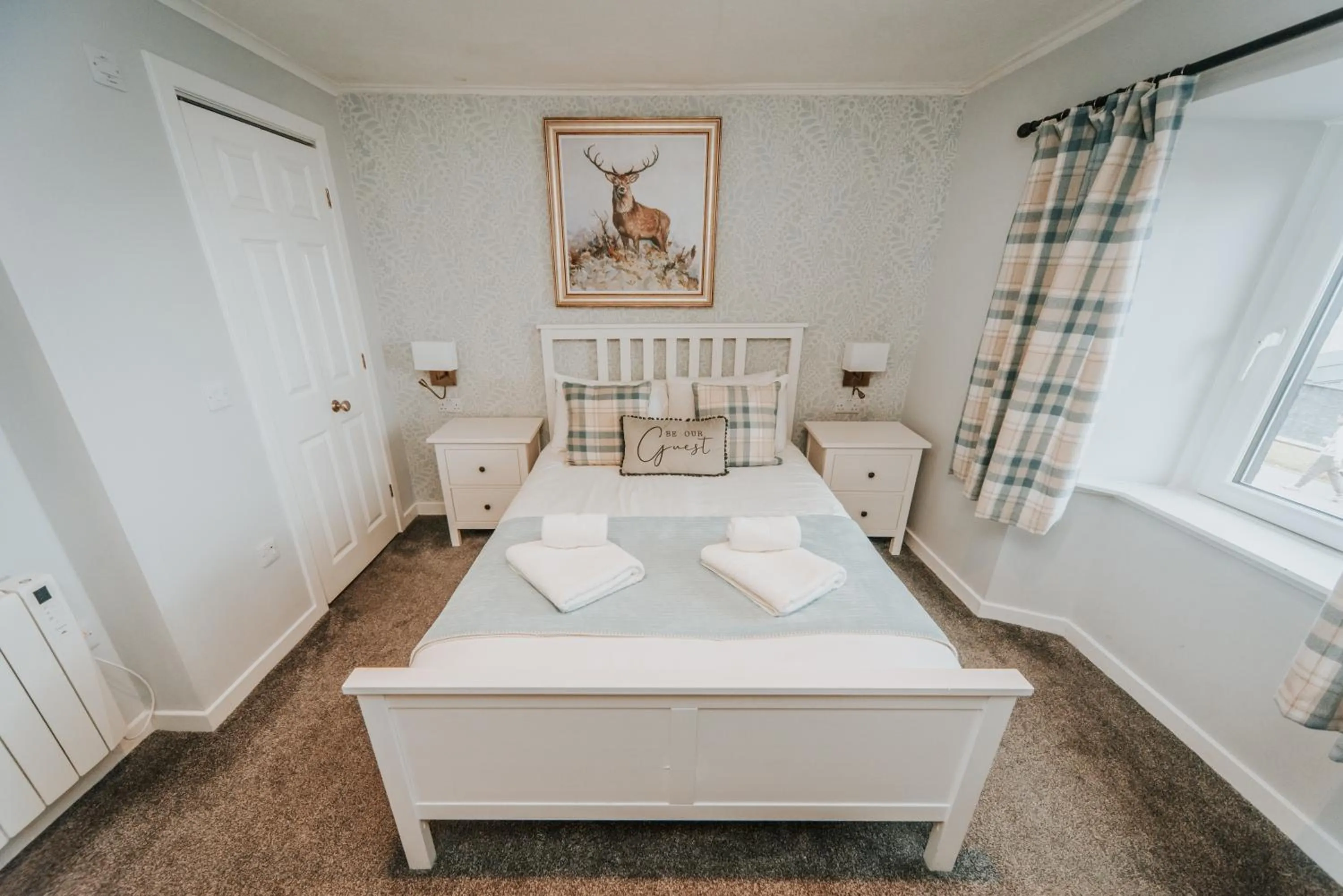 Bed in Broadford House Skye