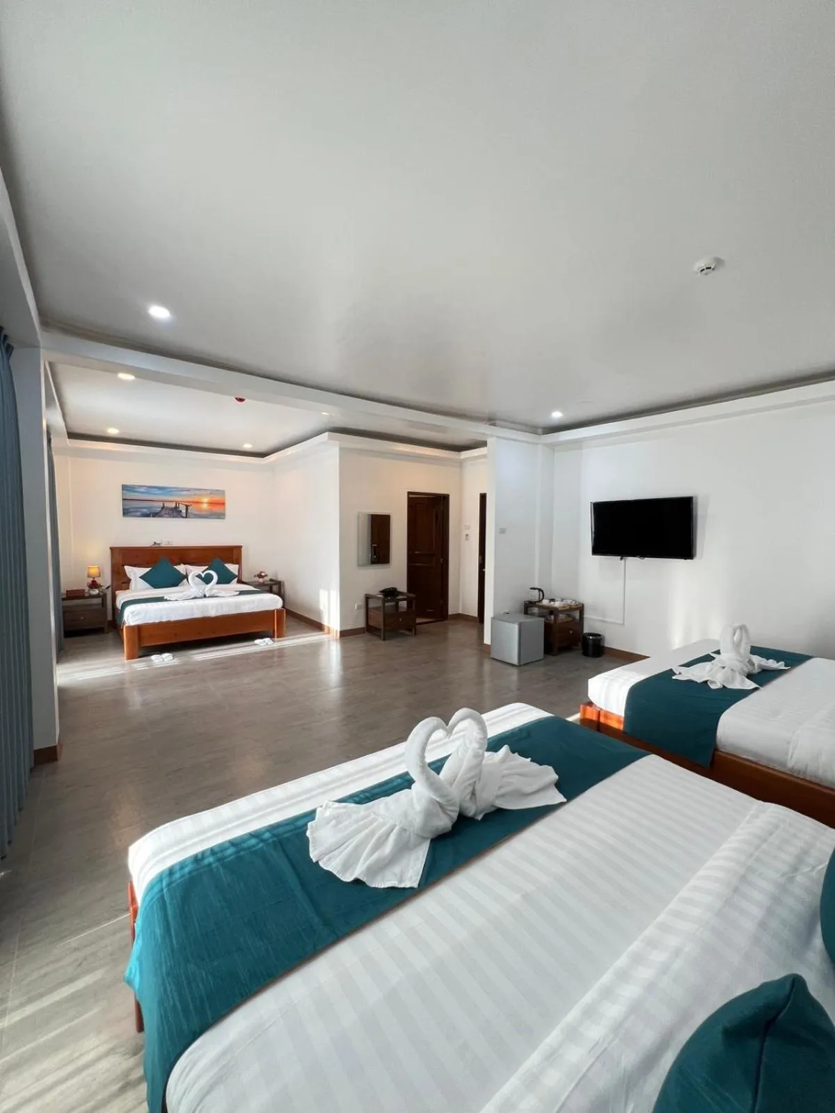 Bedroom, Bed in Ocean Star Hotel Coron