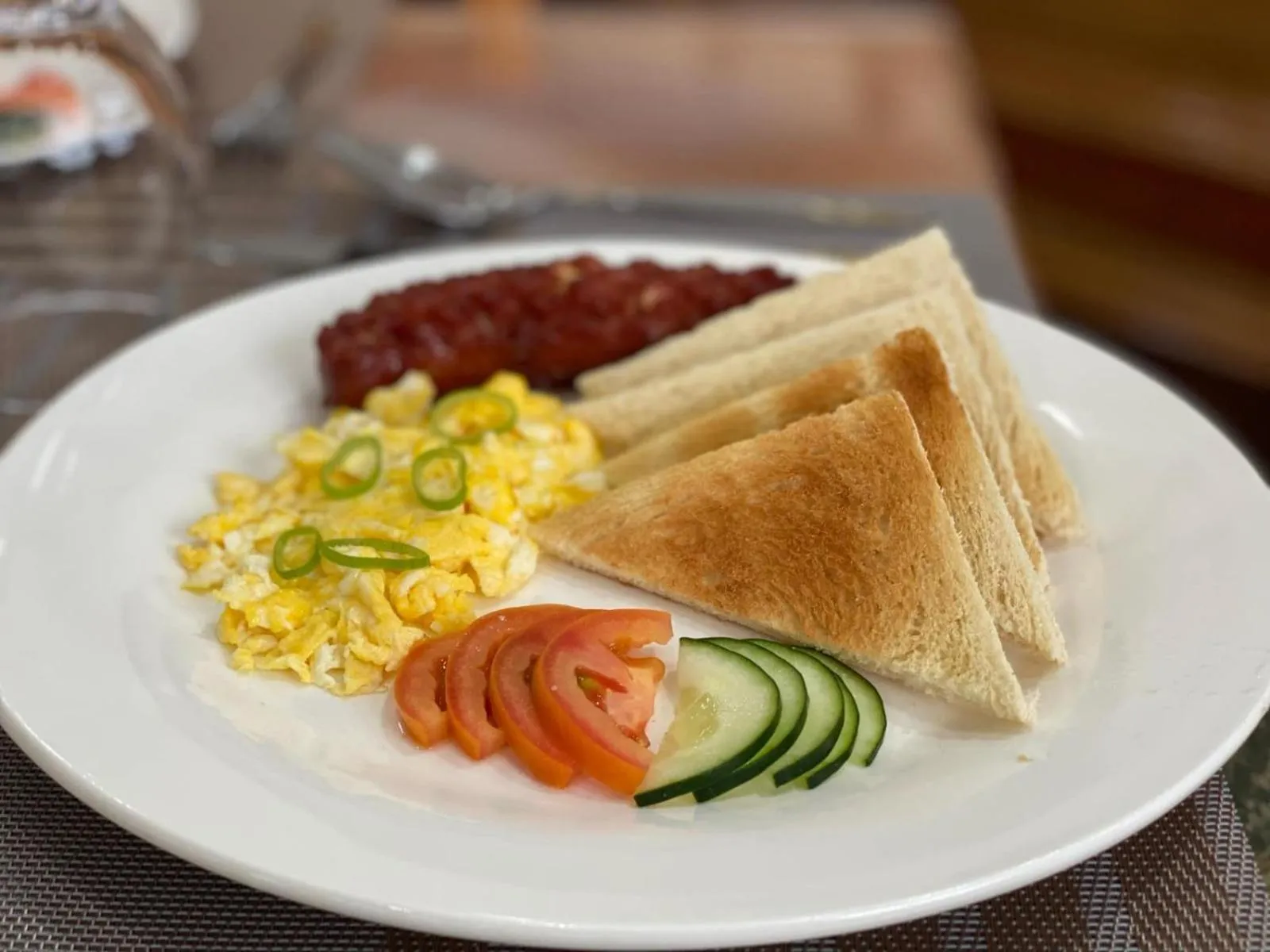 Breakfast in Ocean Star Hotel Coron