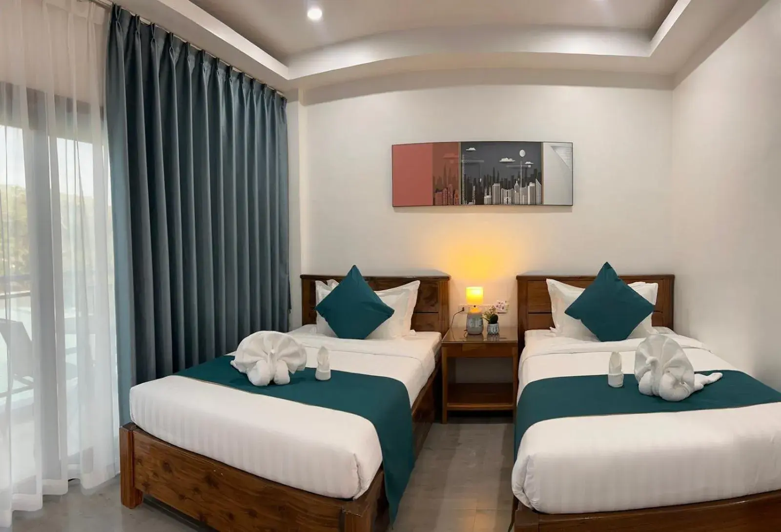 Superior Twin Room in Ocean Star Hotel Coron Superior Twin Room in Ocean Star Hotel Coron