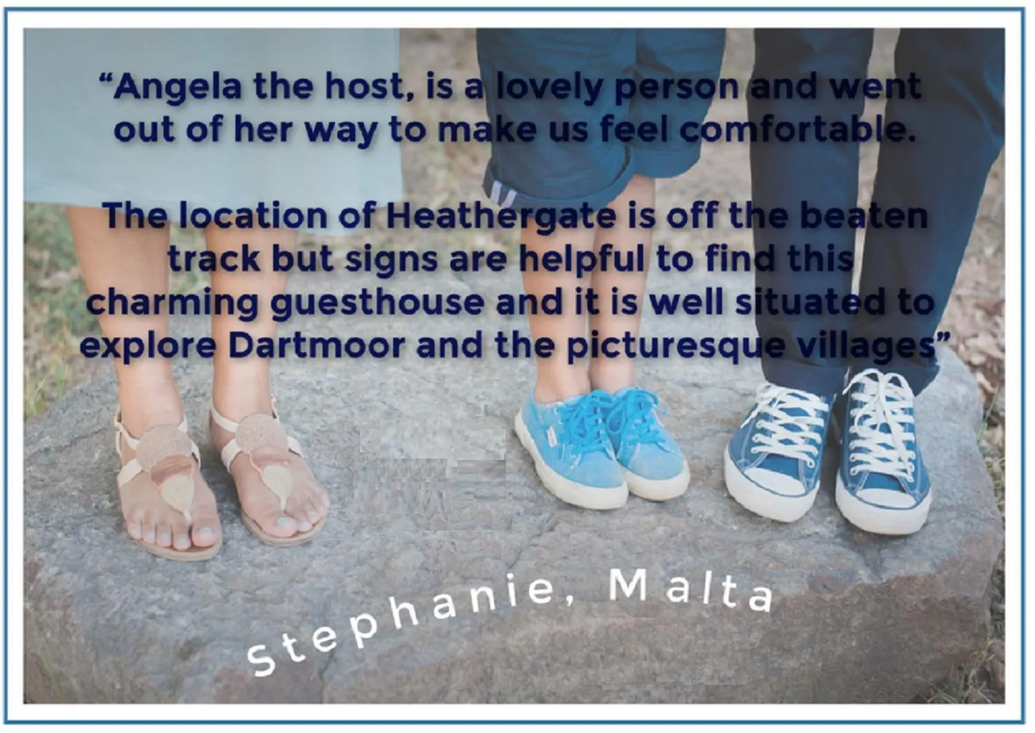 Logo/Certificate/Sign in Heathergate Cottage Dartmoor BnB