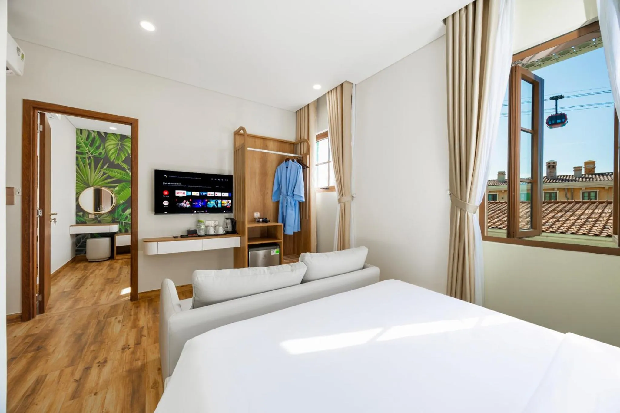 Bed in Sarah Hotel Halal Restaurant Phu Quoc
