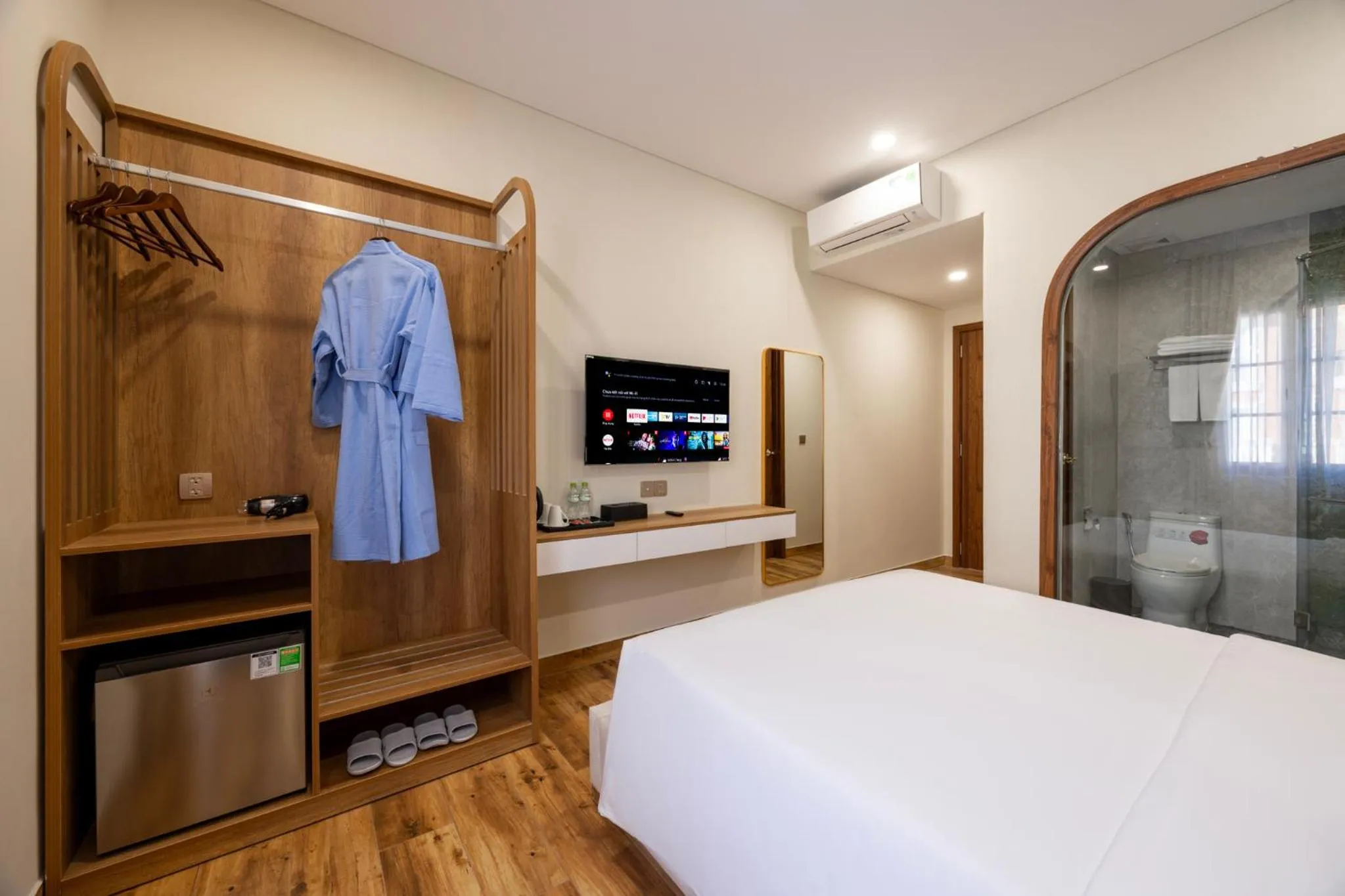 Bed in Sarah Hotel Halal Restaurant Phu Quoc