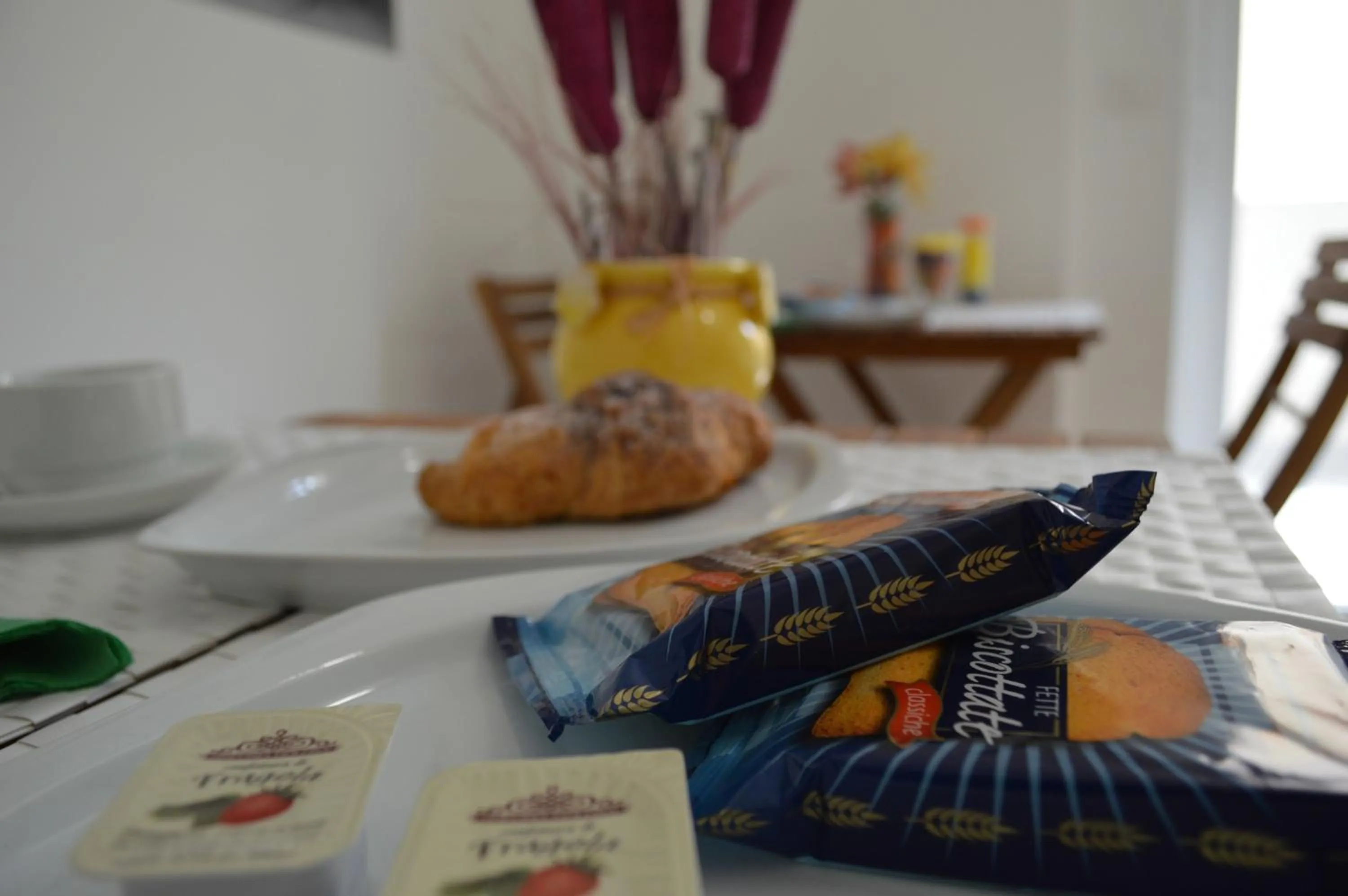 Food close-up in B&B Le Tre Stelle