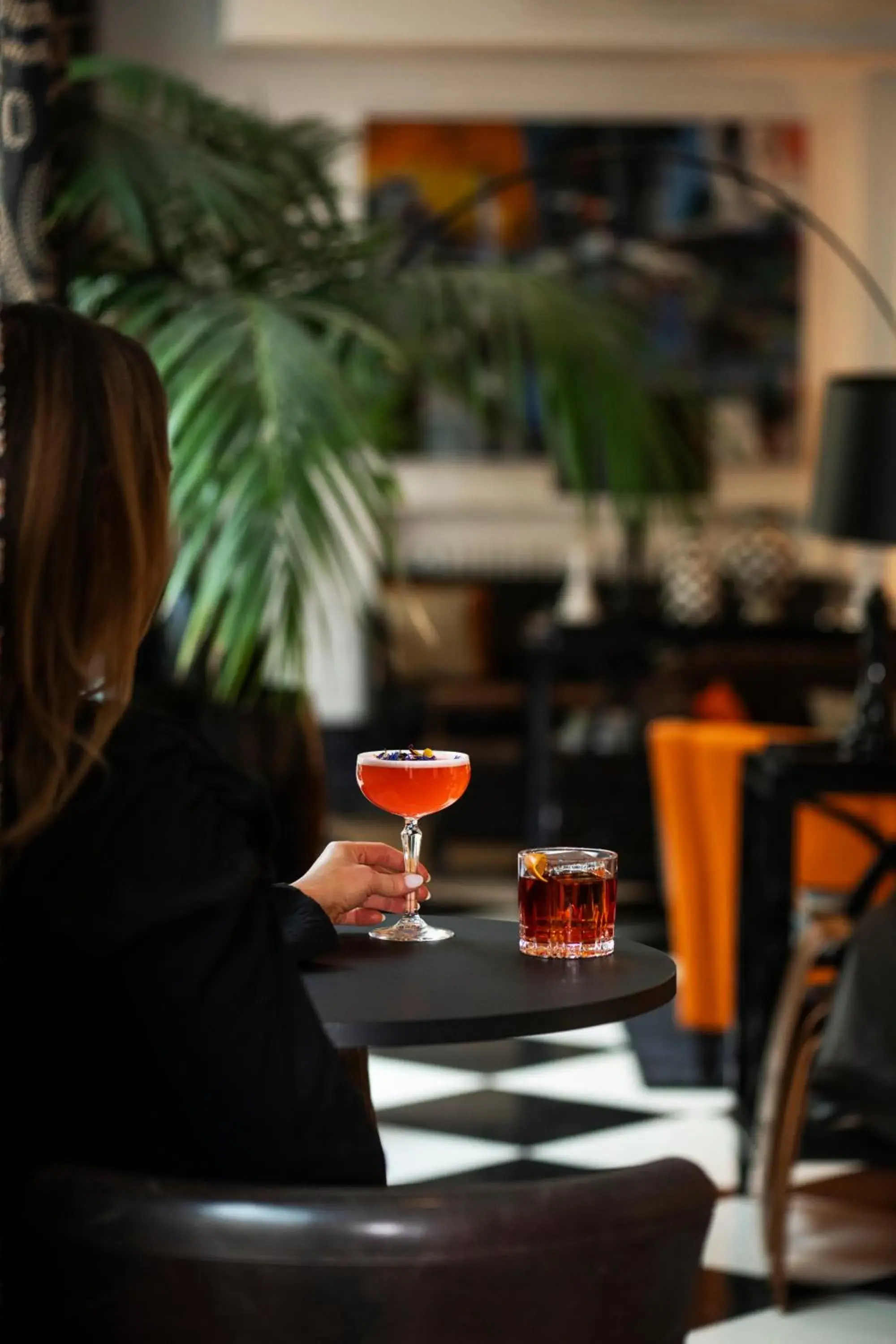 Lounge or bar in Hotel Lilla Roberts Lounge or bar in Hotel Lilla Roberts