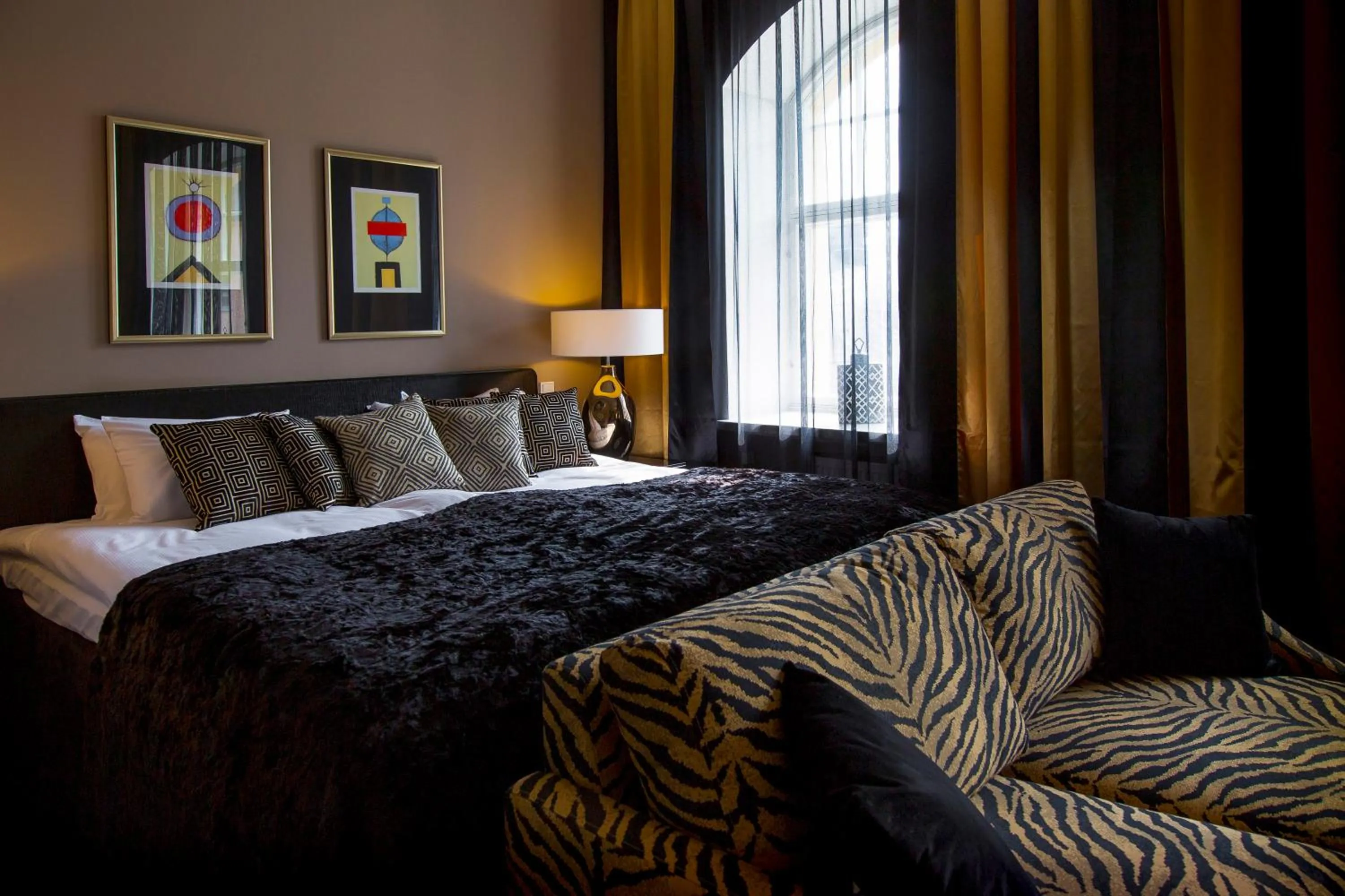 Bed in Hotel Lilla Roberts