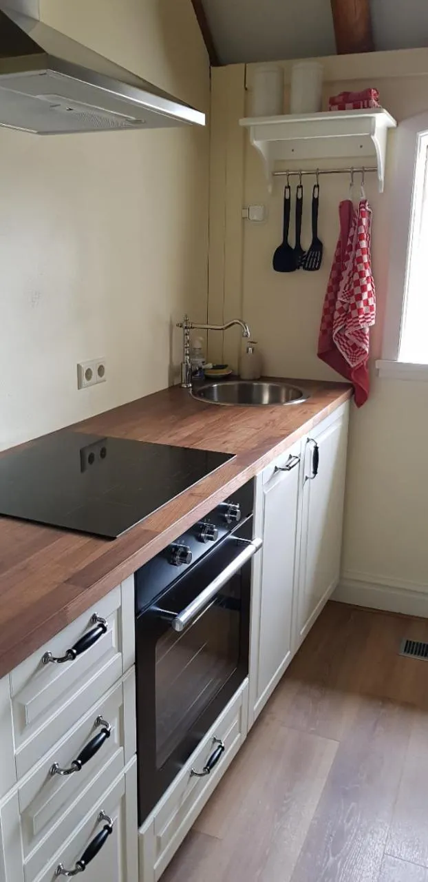 Kitchen or kitchenette in B&B Farmhouse De Loksheuvel