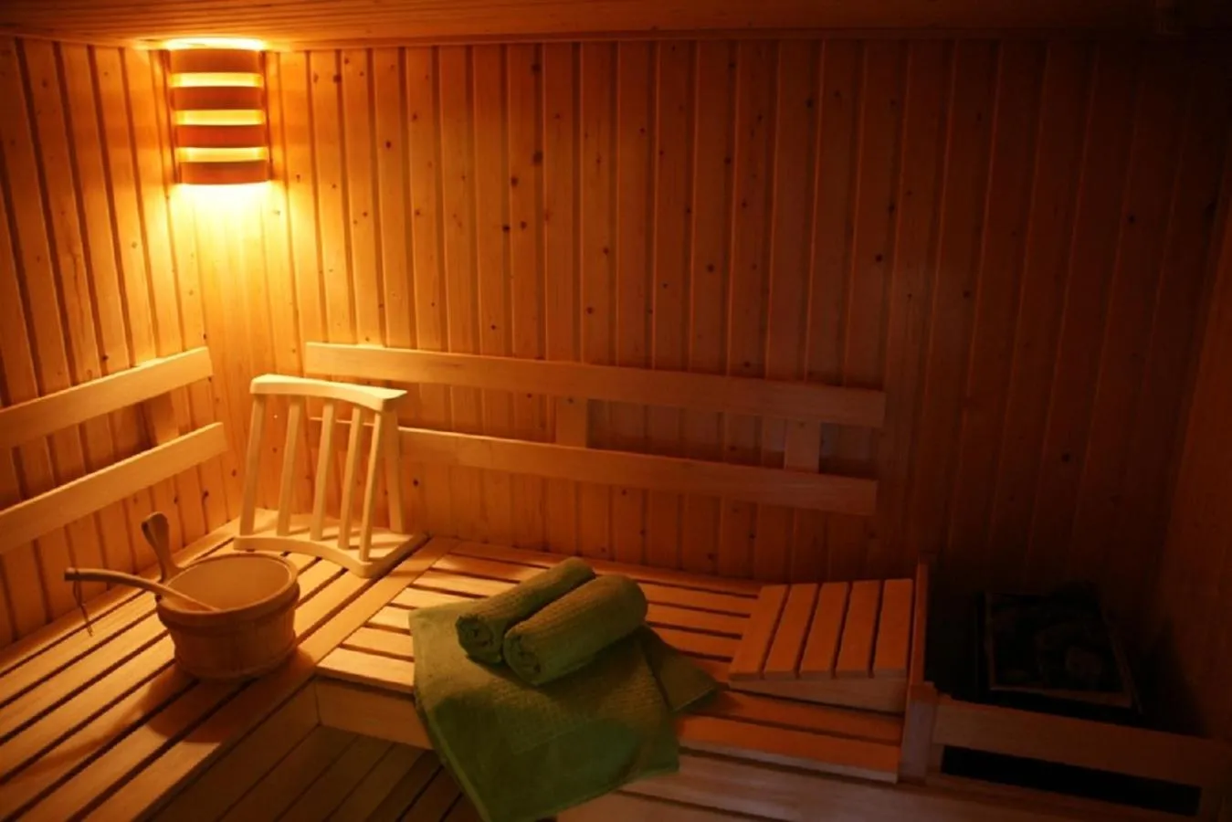 Sauna in B&B Farmhouse De Loksheuvel
