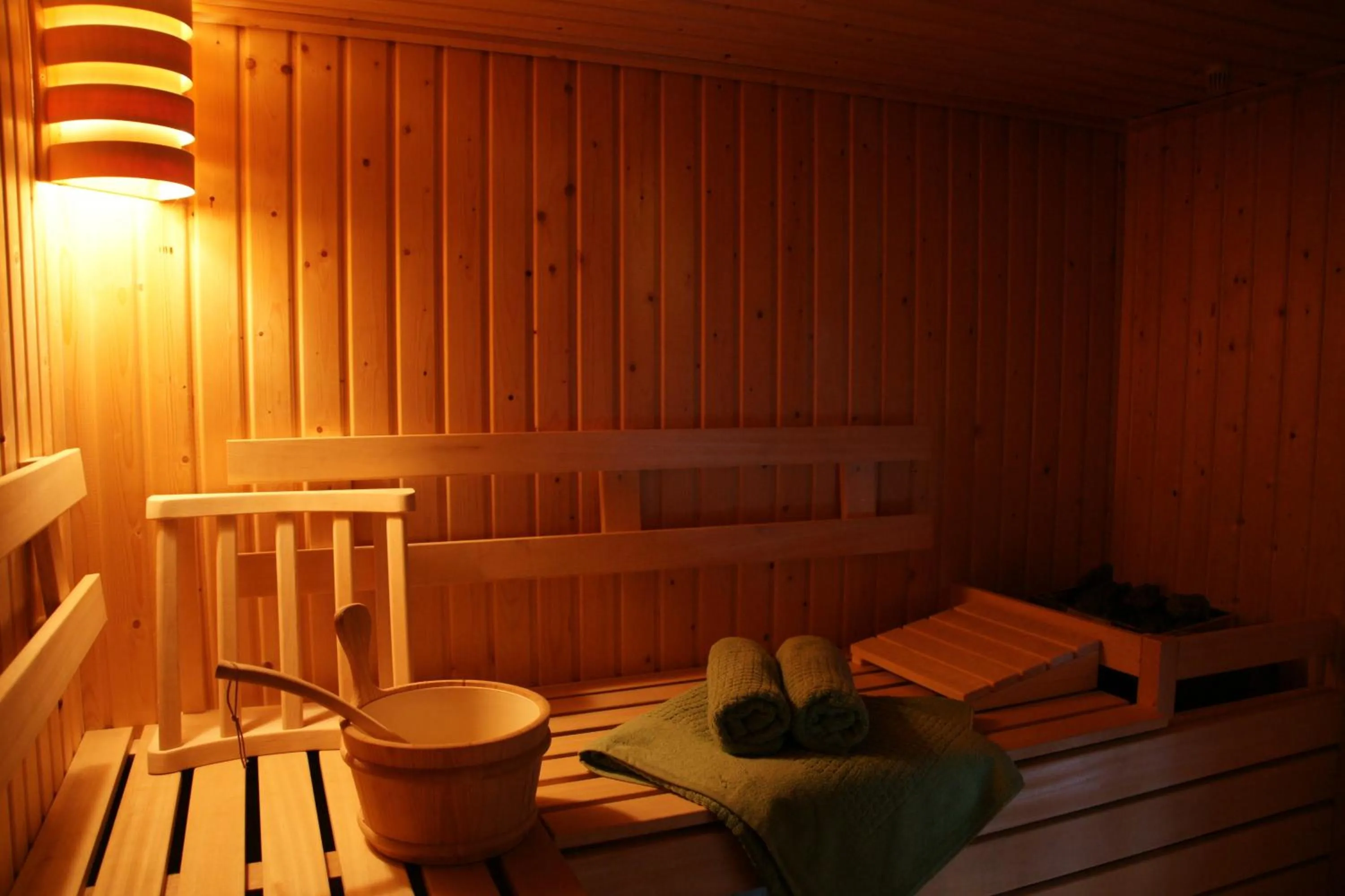Sauna in B&B Farmhouse De Loksheuvel
