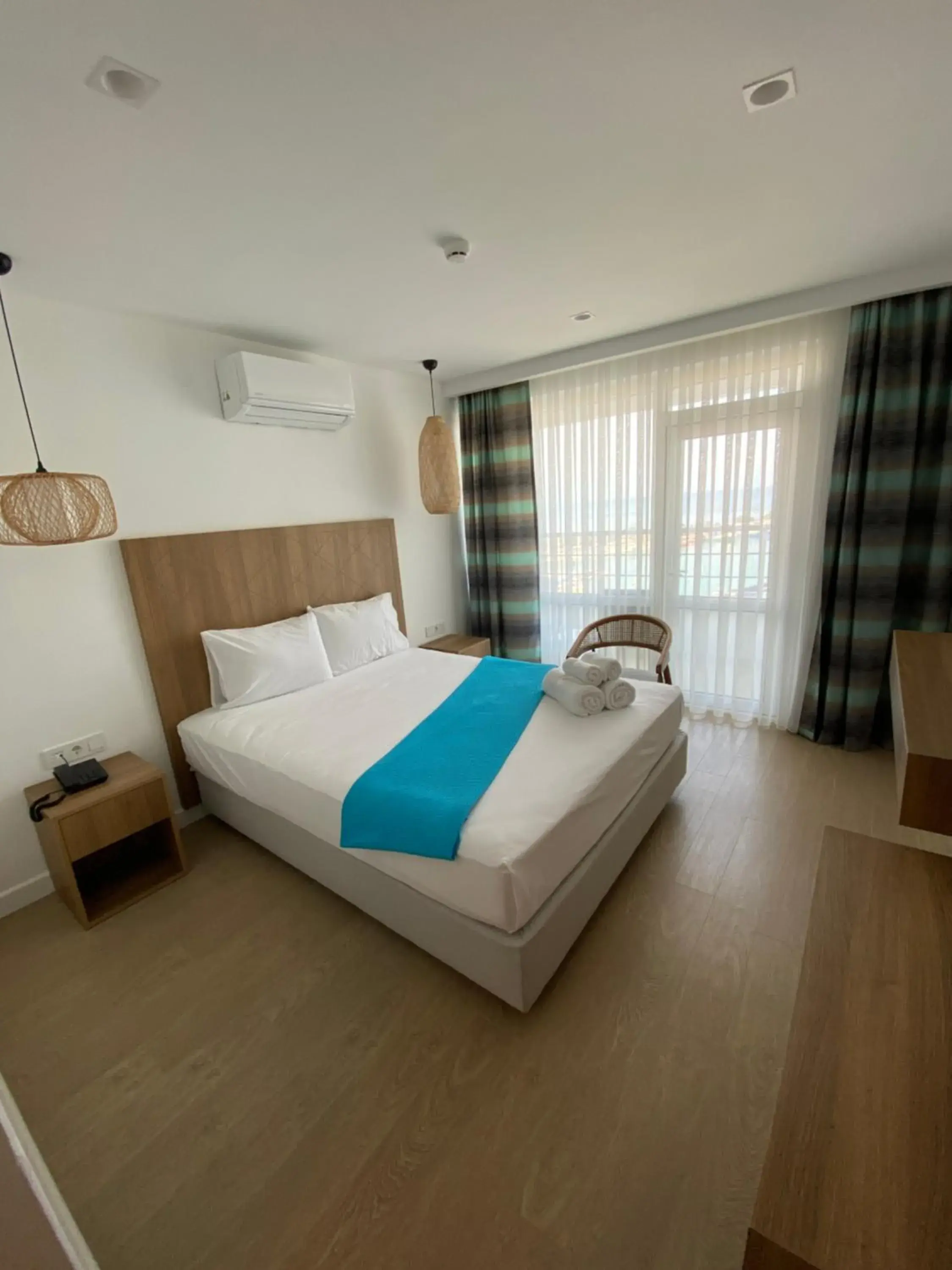 Deluxe Double Room with Sea View in Finike Marina Hotel Deluxe Double Room with Sea View in Finike Marina Hotel