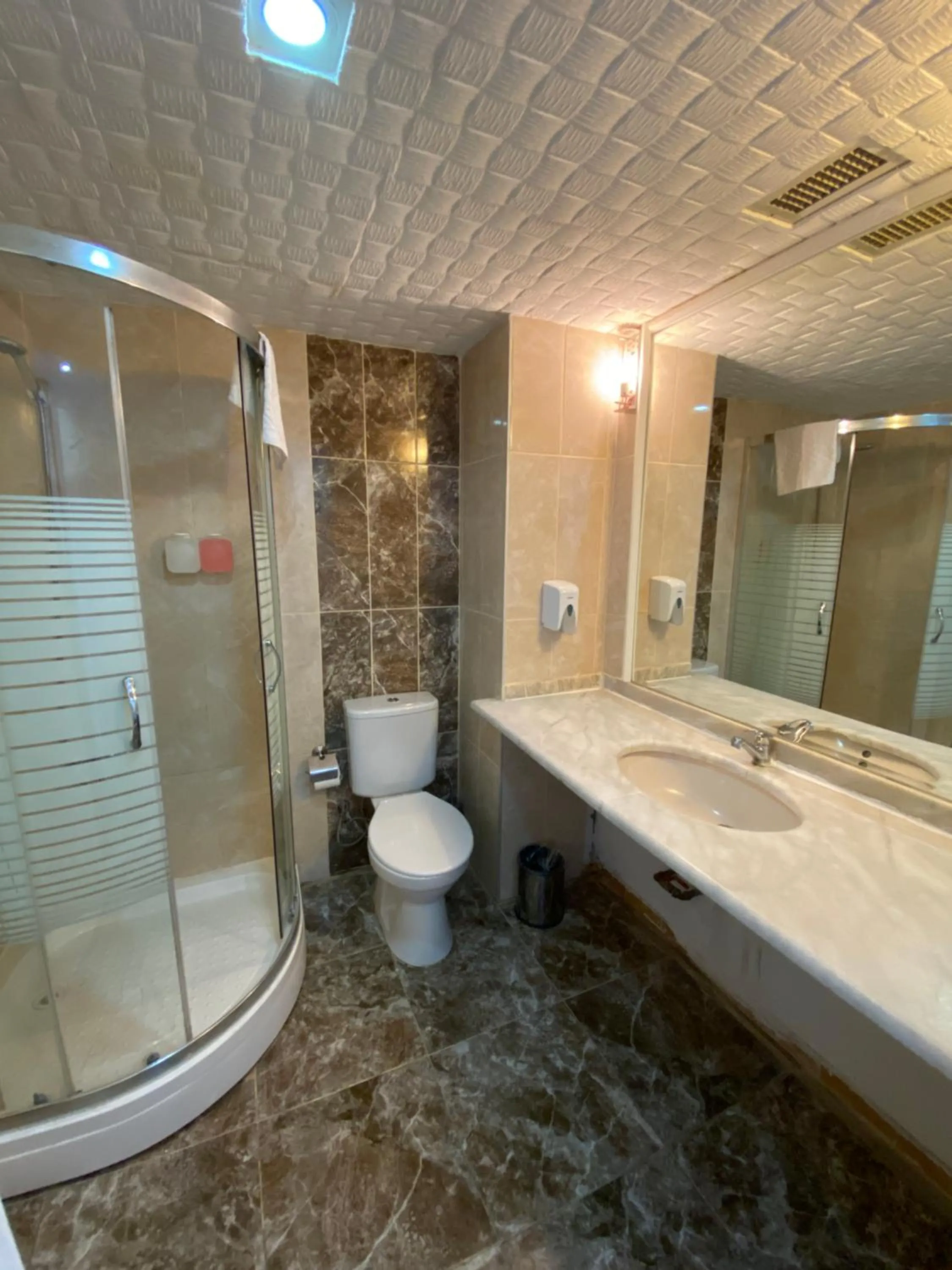 Toilet in Finike Marina Hotel