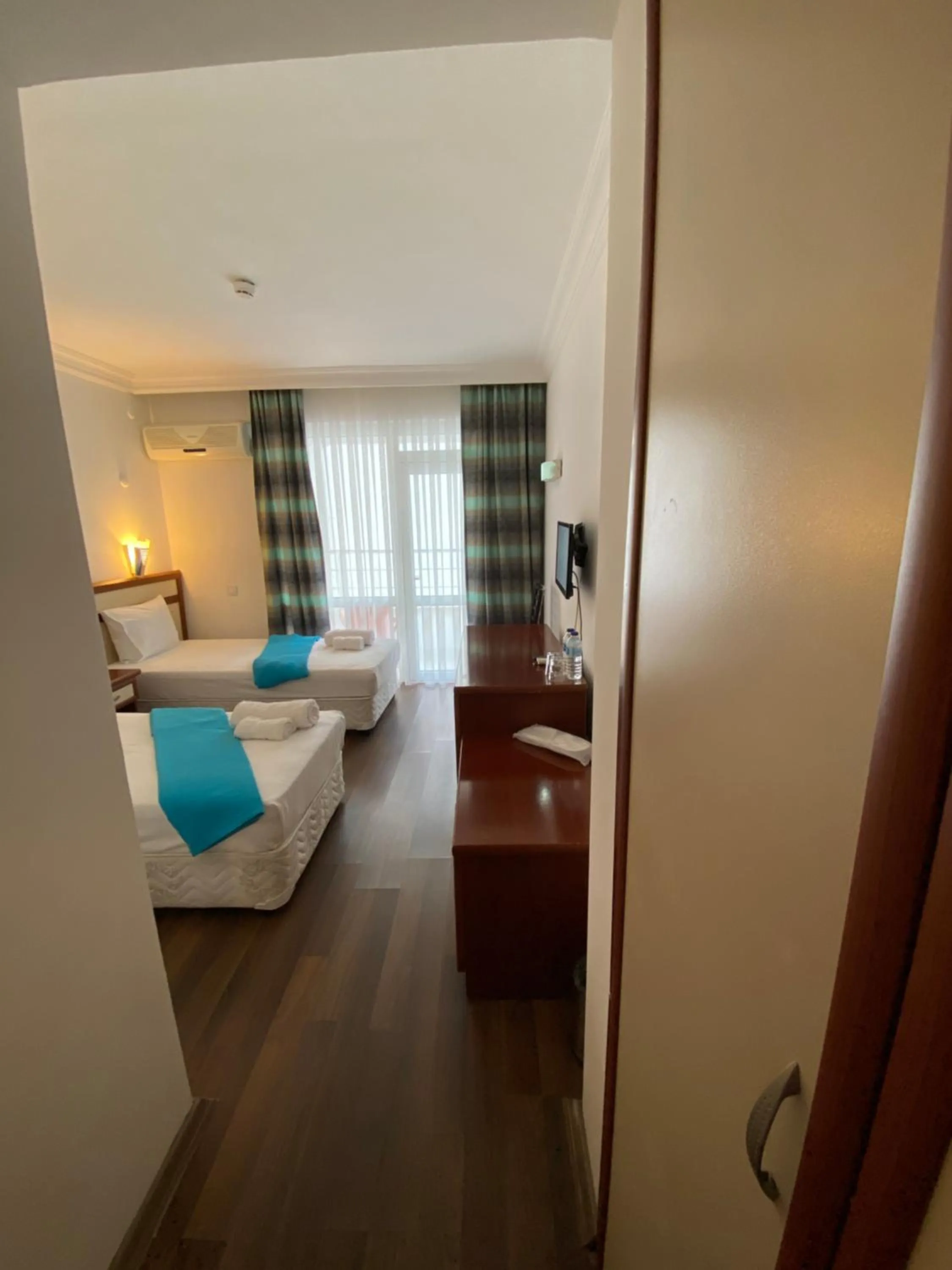 Mountain view, Bed in Finike Marina Hotel