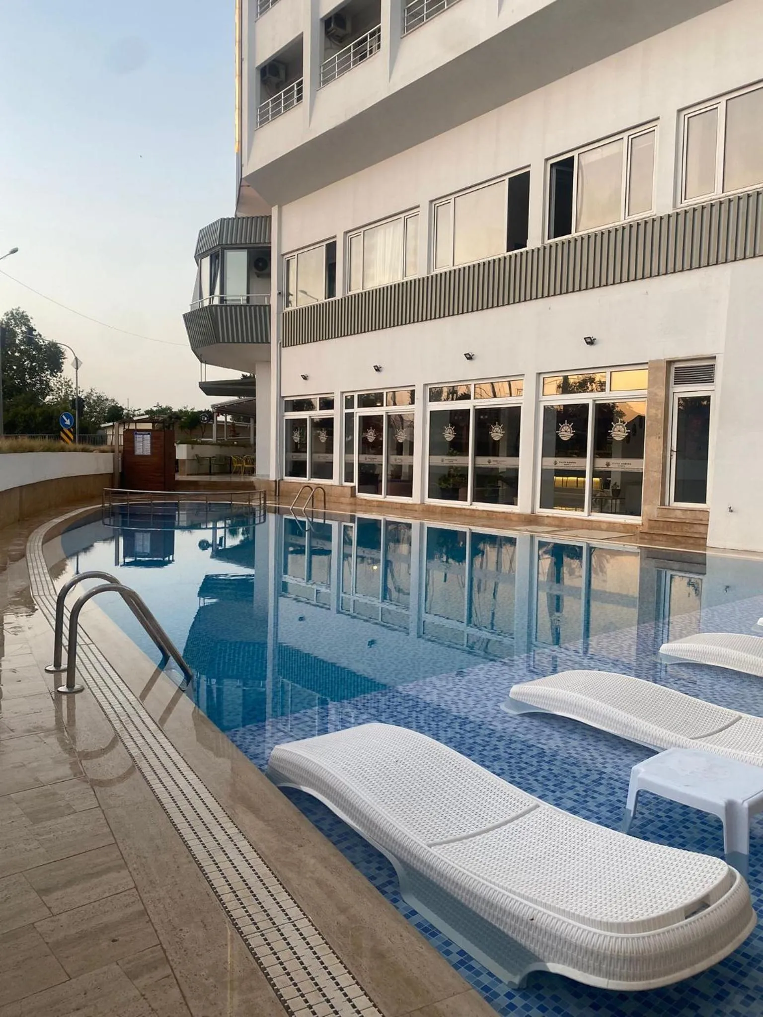 Swimming pool in Finike Marina Hotel