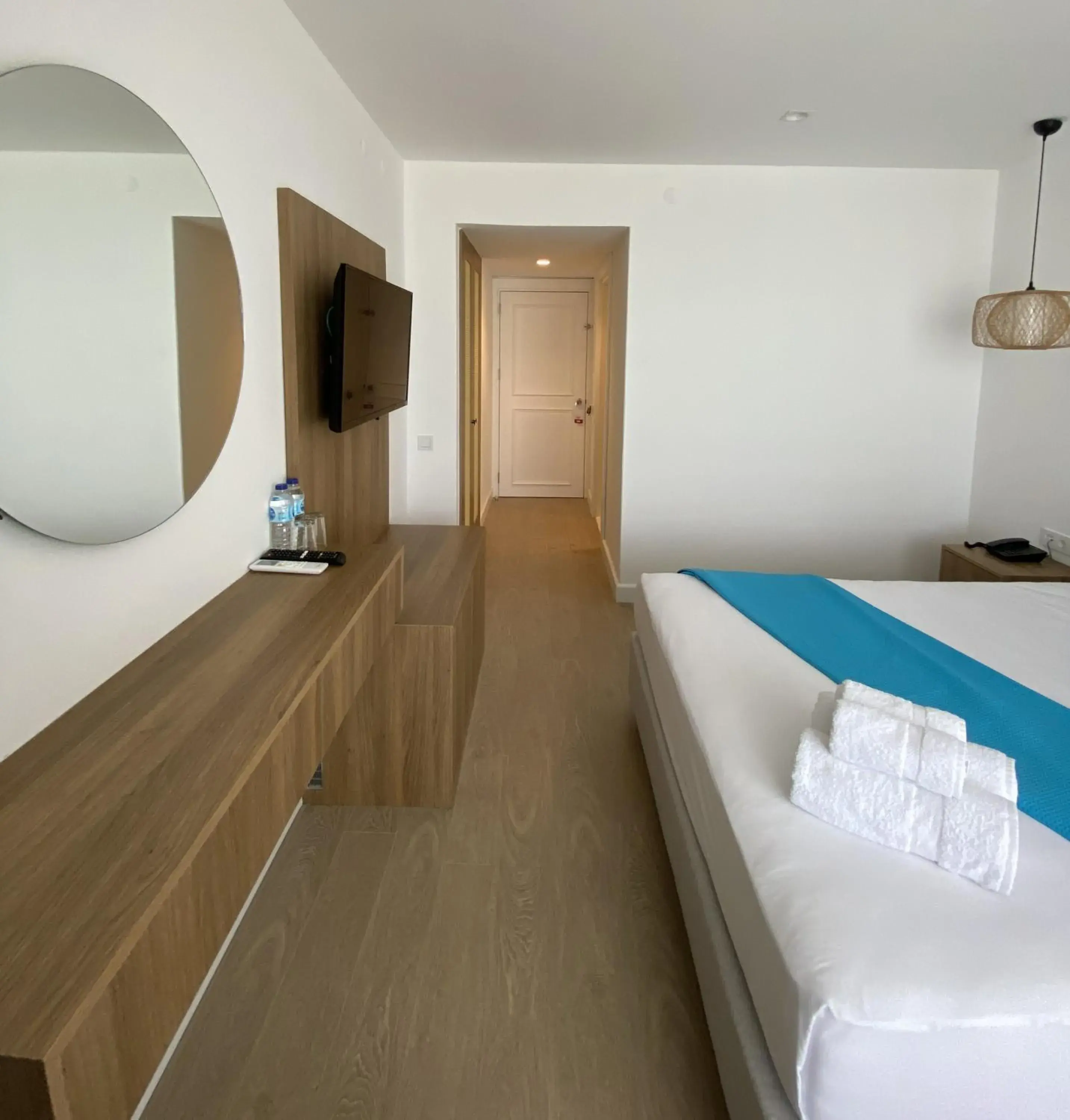 TV and multimedia, Bed in Finike Marina Hotel TV and multimedia, Bed in Finike Marina Hotel