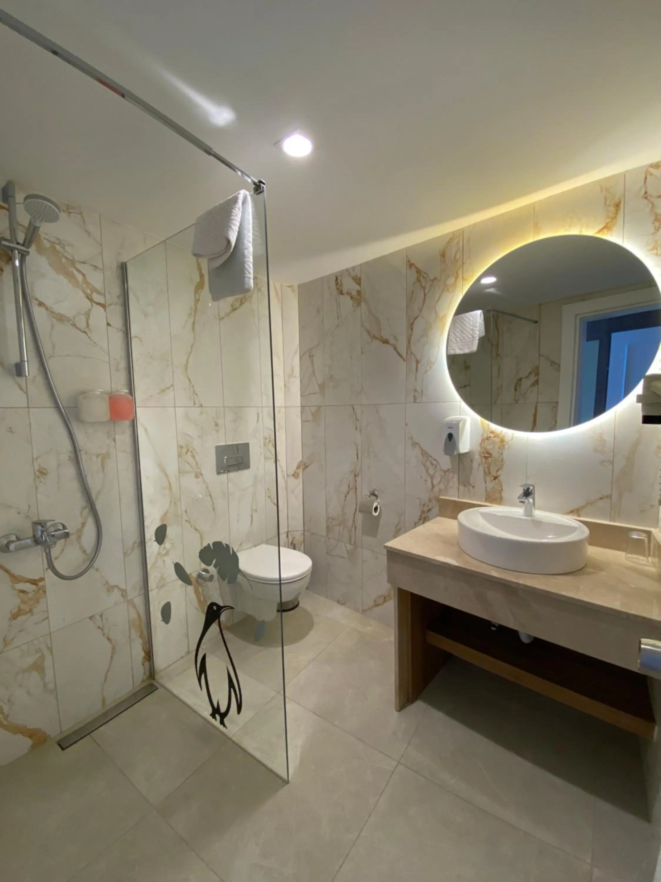 Toilet in Finike Marina Hotel