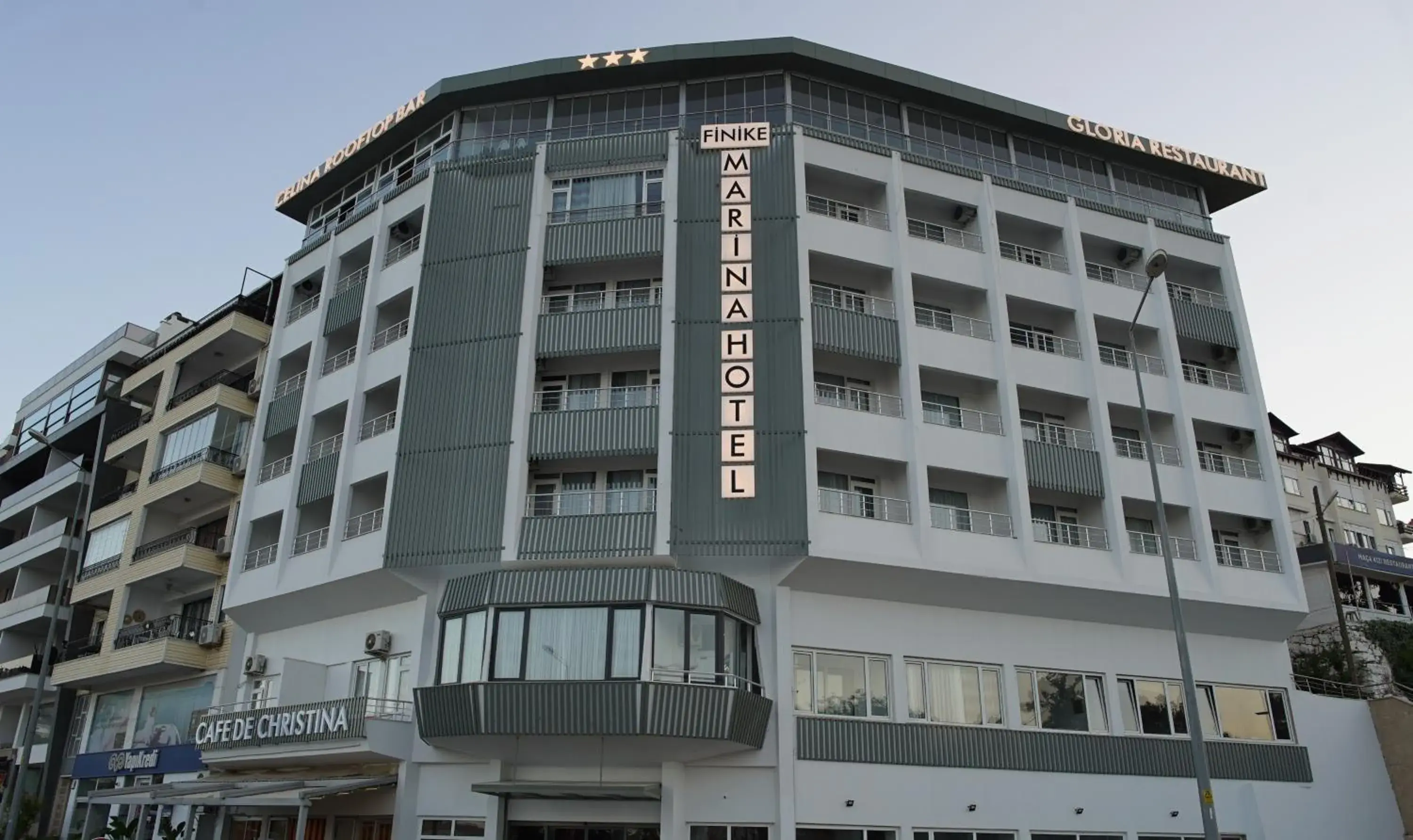 Property building in Finike Marina Hotel Property building in Finike Marina Hotel