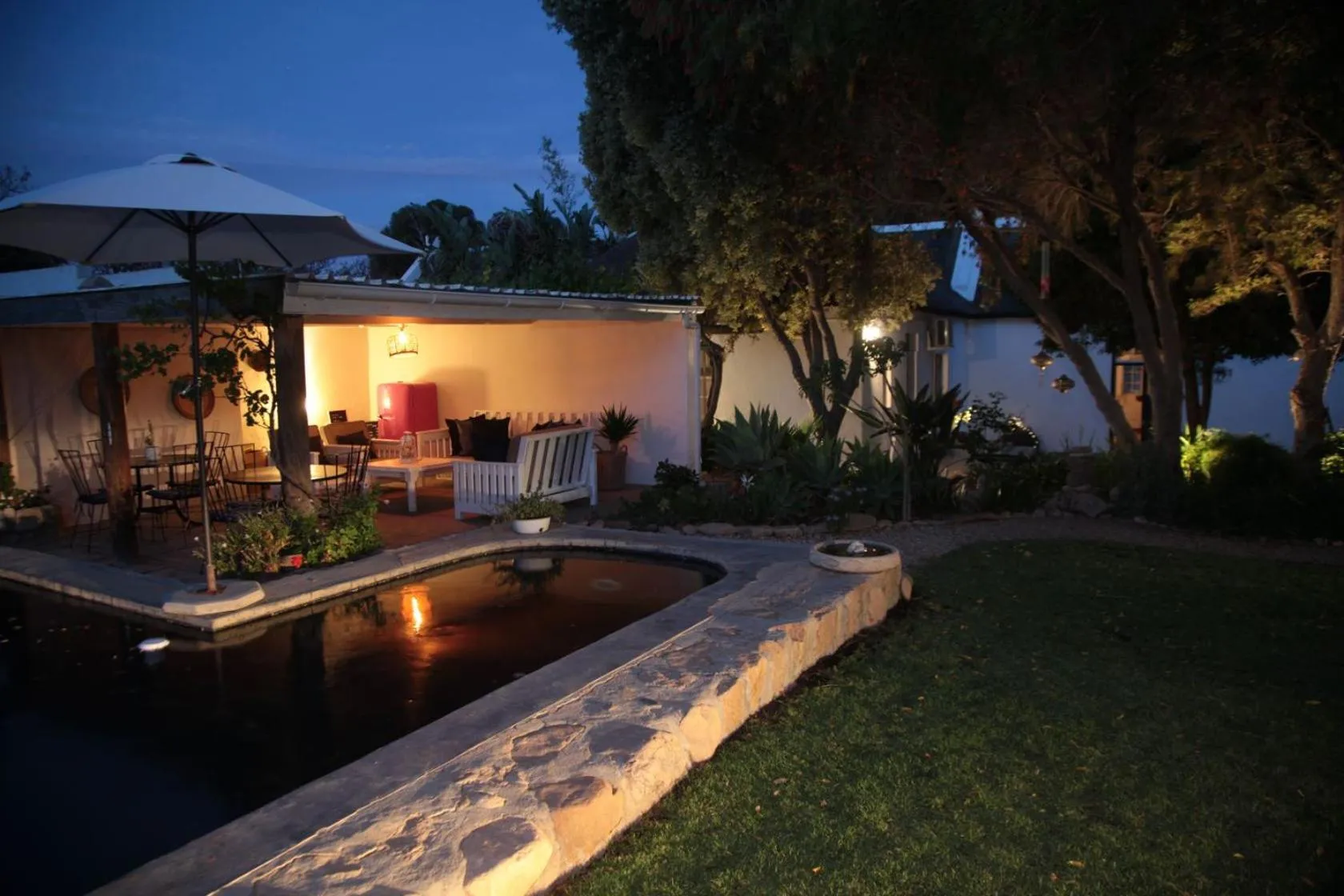 Garden in Onse Rus Guesthouse